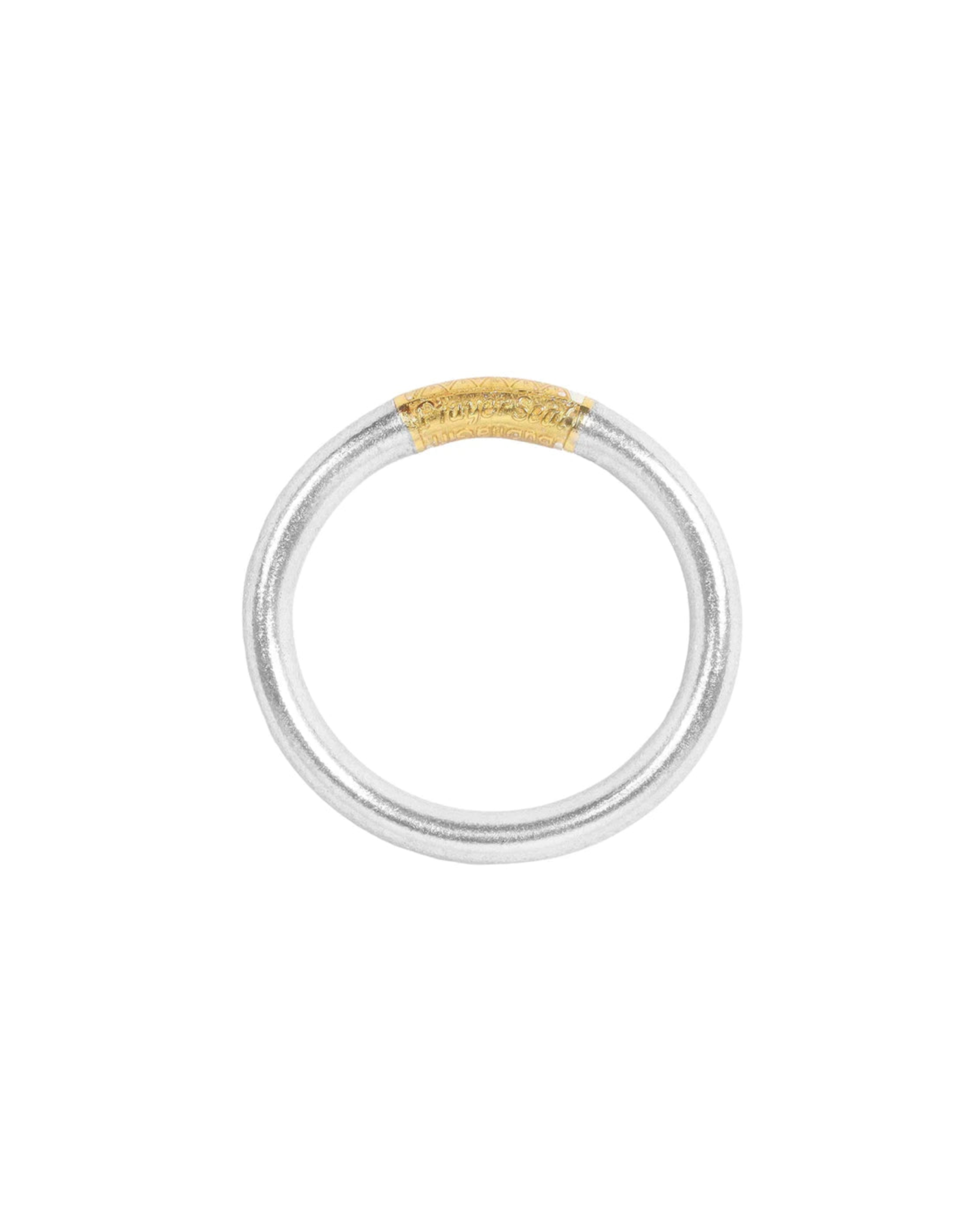 Silver Tzubbie All Weather Bangle® (AWB®) - Serenity Prayer
