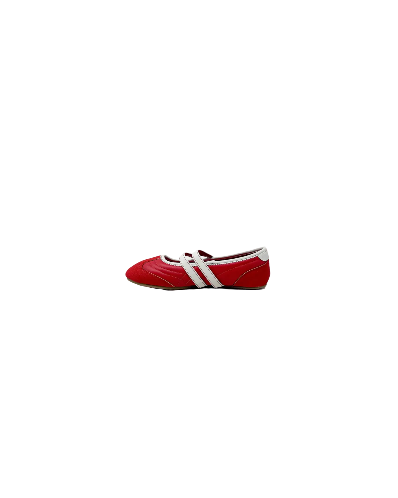 Salome "Sneakerina" Flat in Red