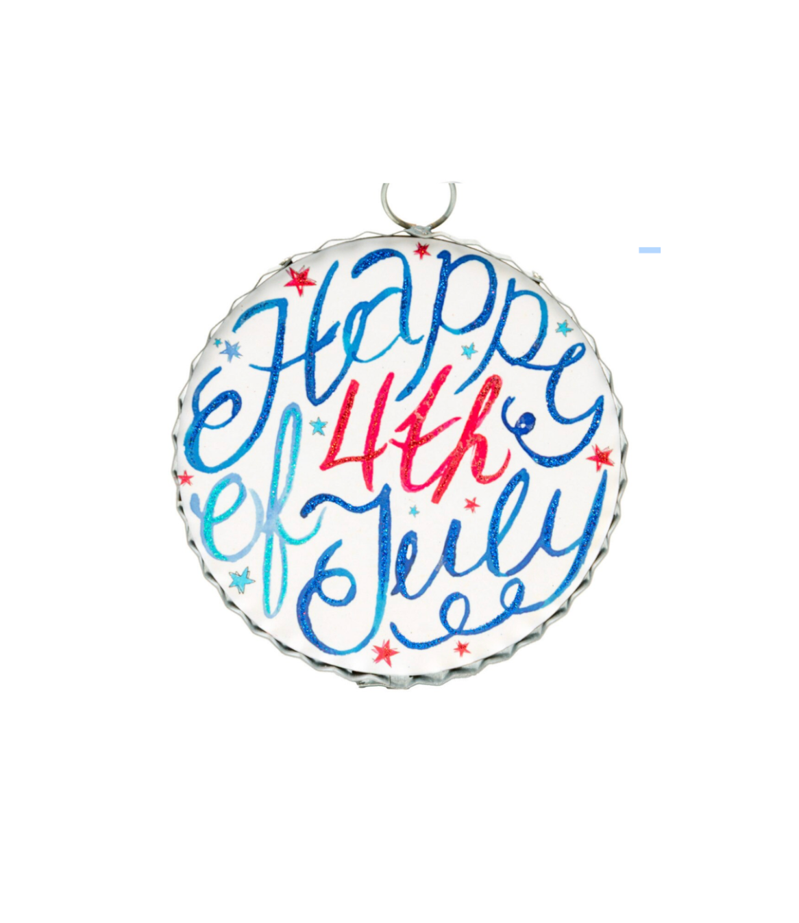 "Happy 4th Of July" Charm
