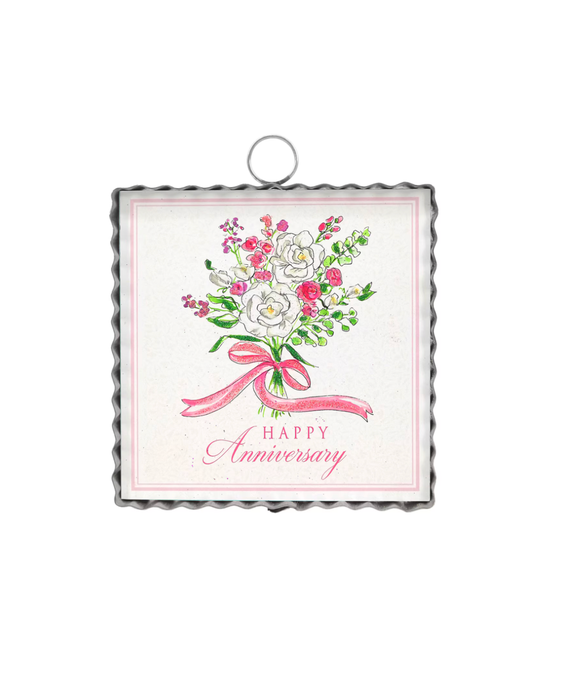 "Happy Anniversary" Charm