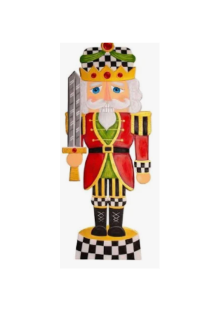 Elegant Nutcracker Yard Decor
