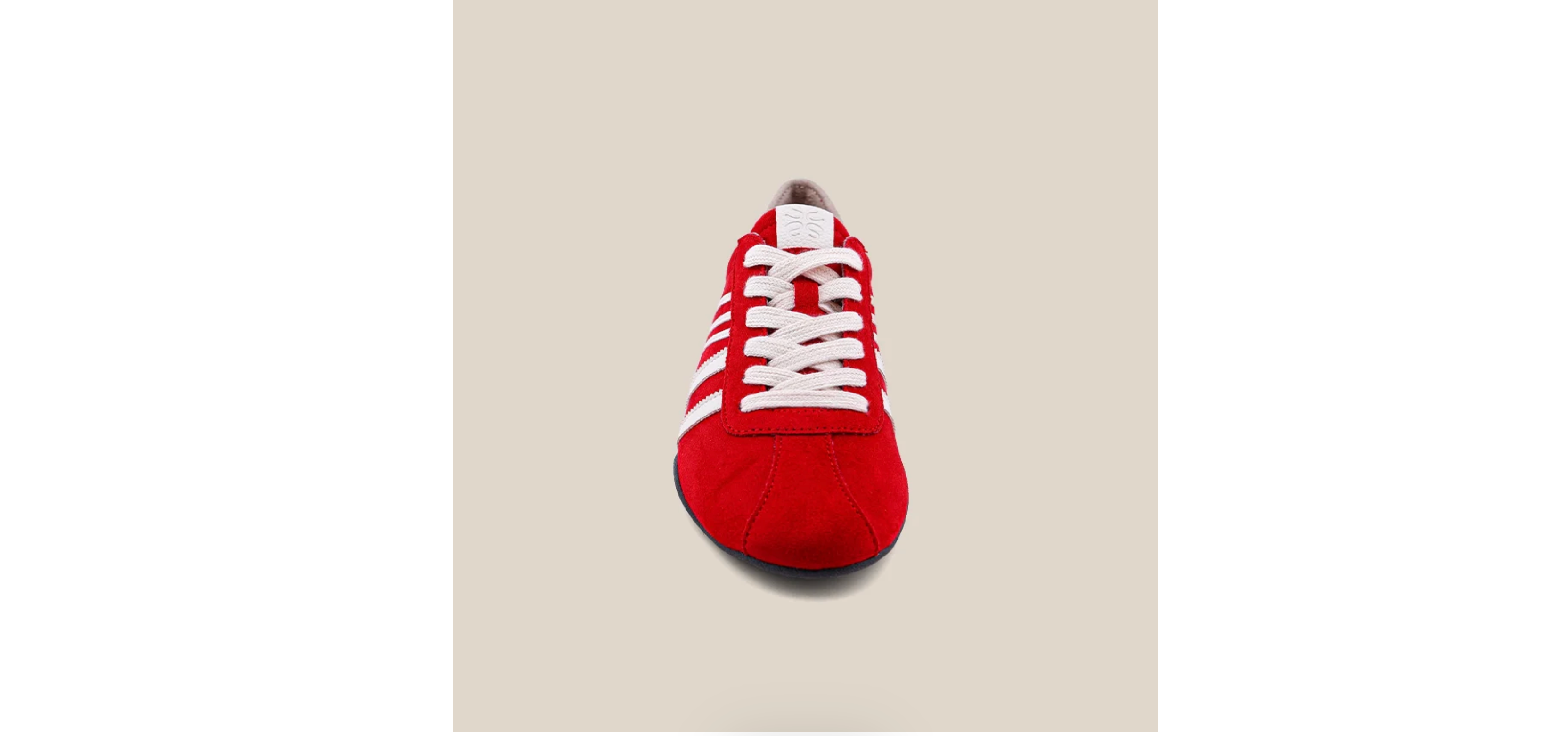 Paloma Statement Sneaker in Red