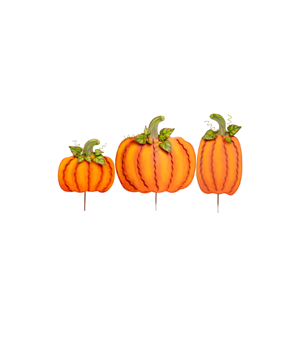 Medium Ribbon Pumpkins