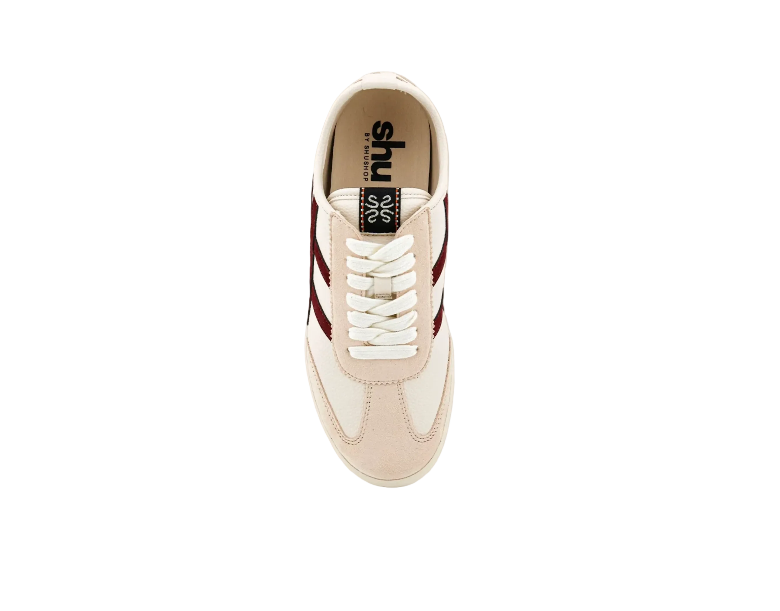 Polly Sneaker in Red/White