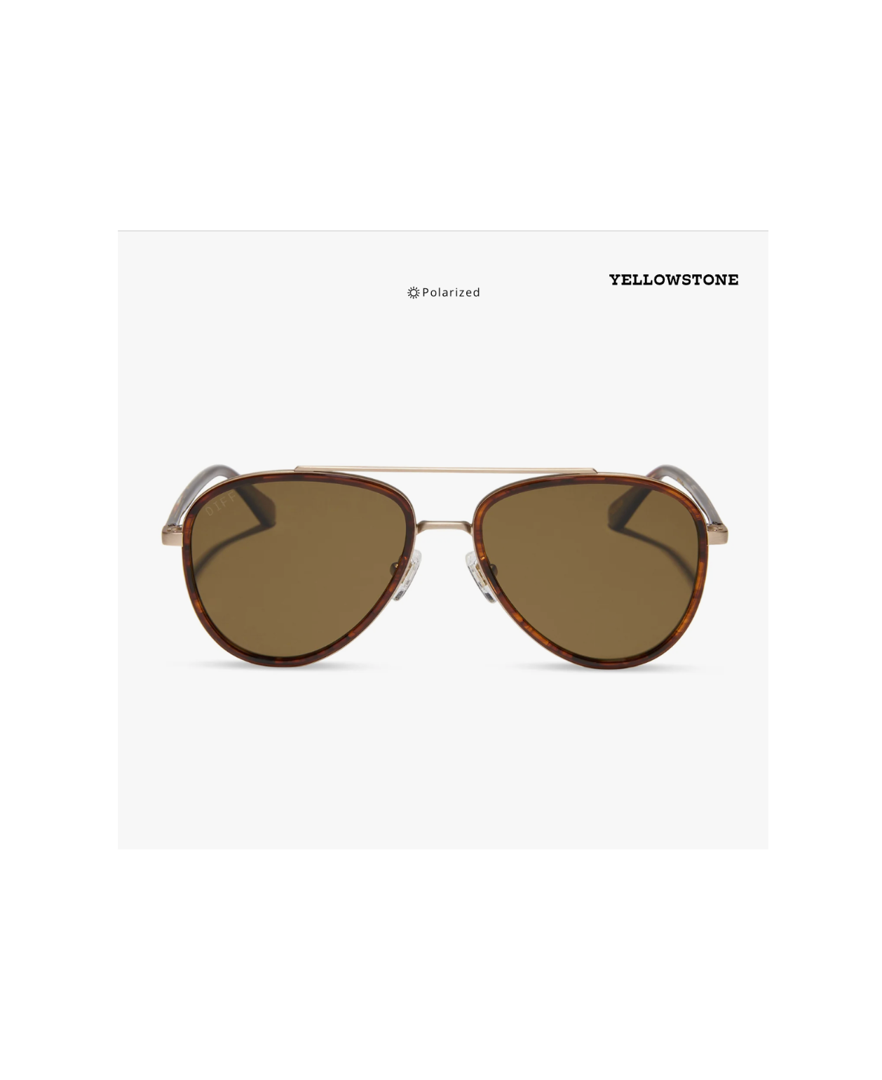Yellowstone- Sequoia Tortoise + Brown Polarized