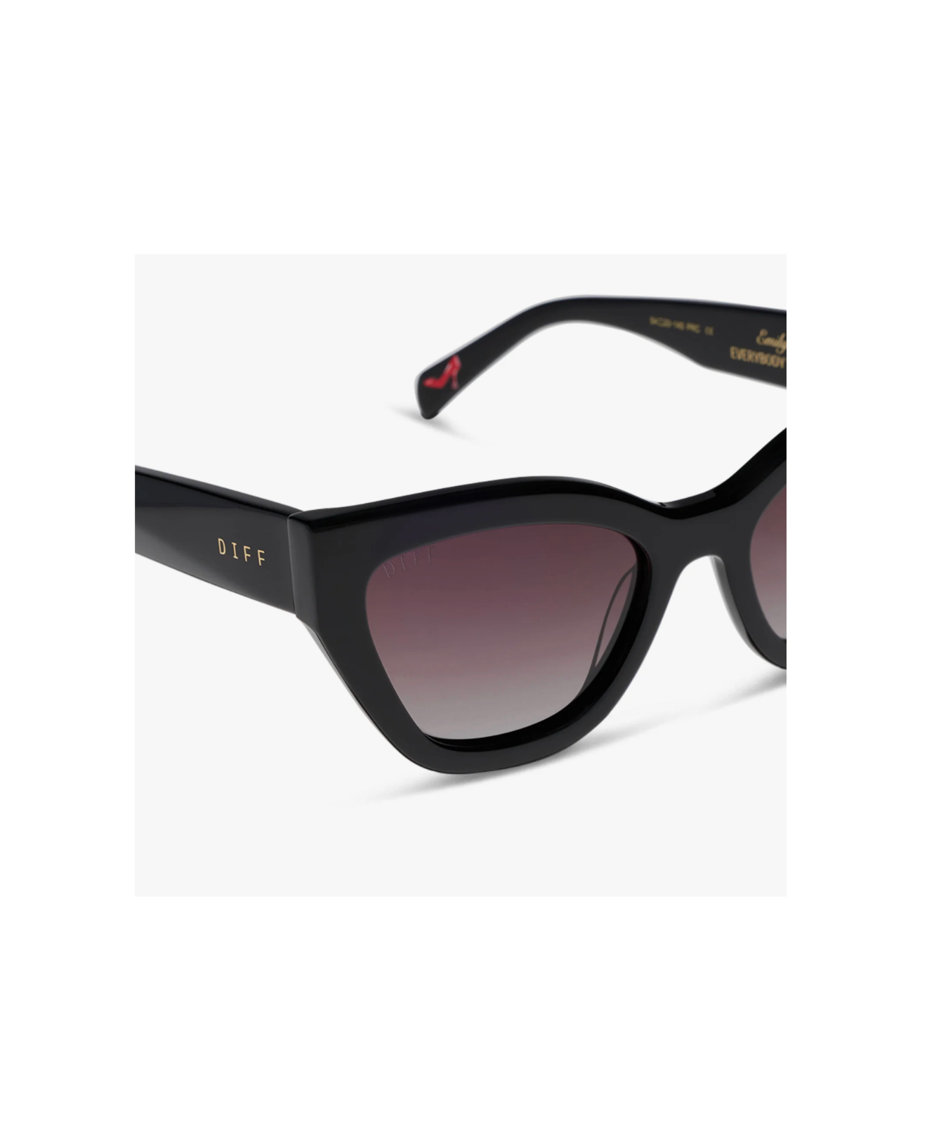 Emily- Black Brown+ Polarized Sunglasses