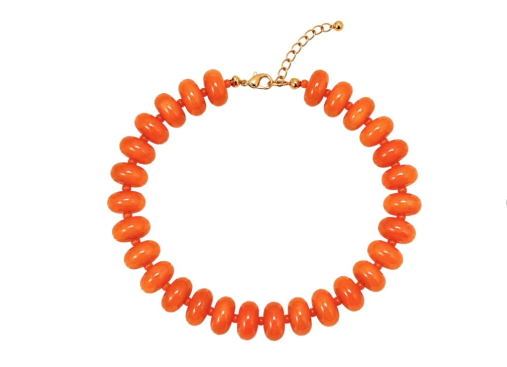 Catalina Collar in Orange