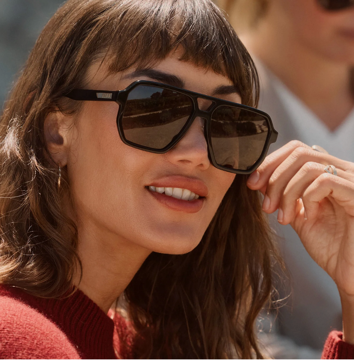 Cameron- Black + Grey Polarized