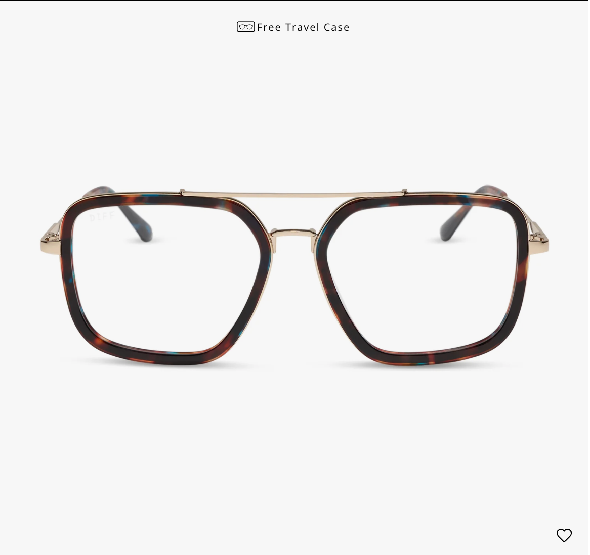 Jordan- Confetti Tortoise+ Blue Light