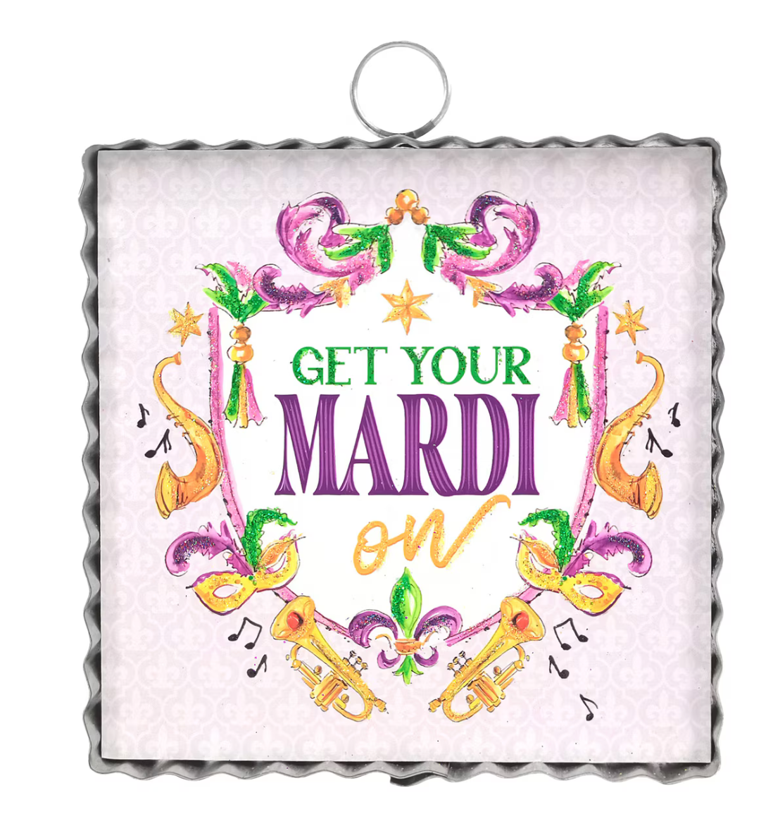 Get Your Mardi On Charm