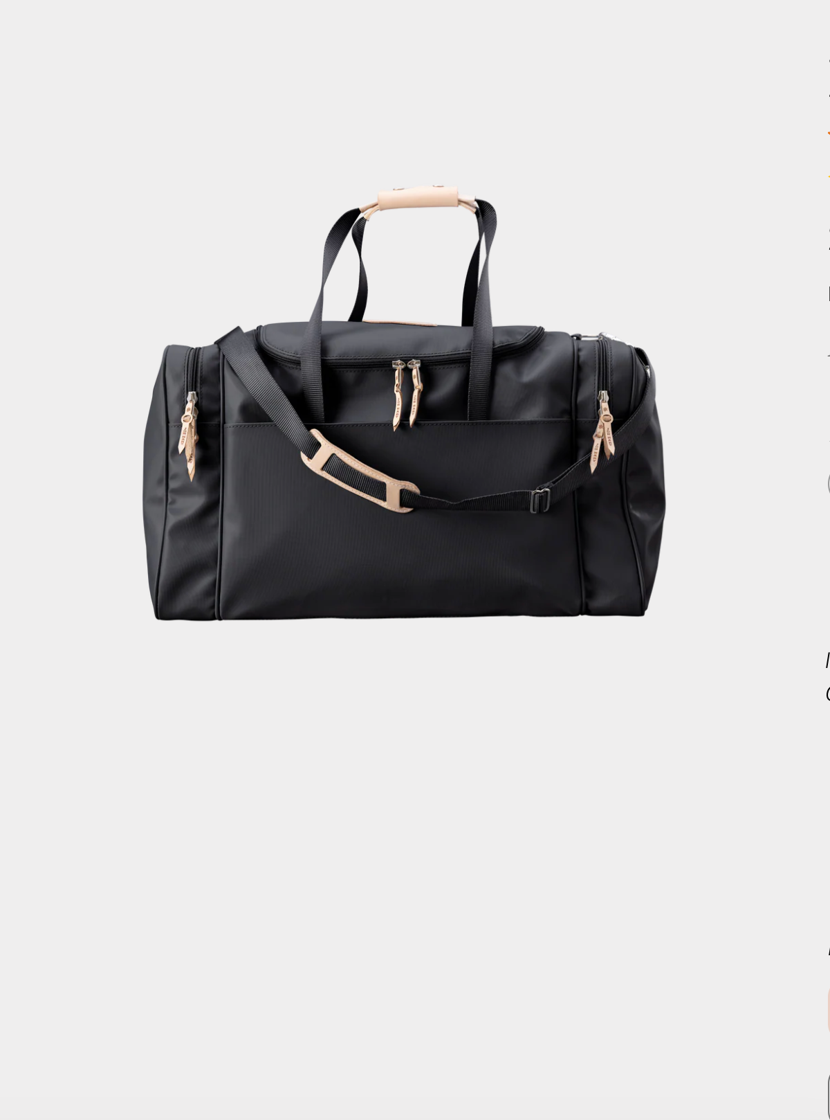 Large Square Duffle