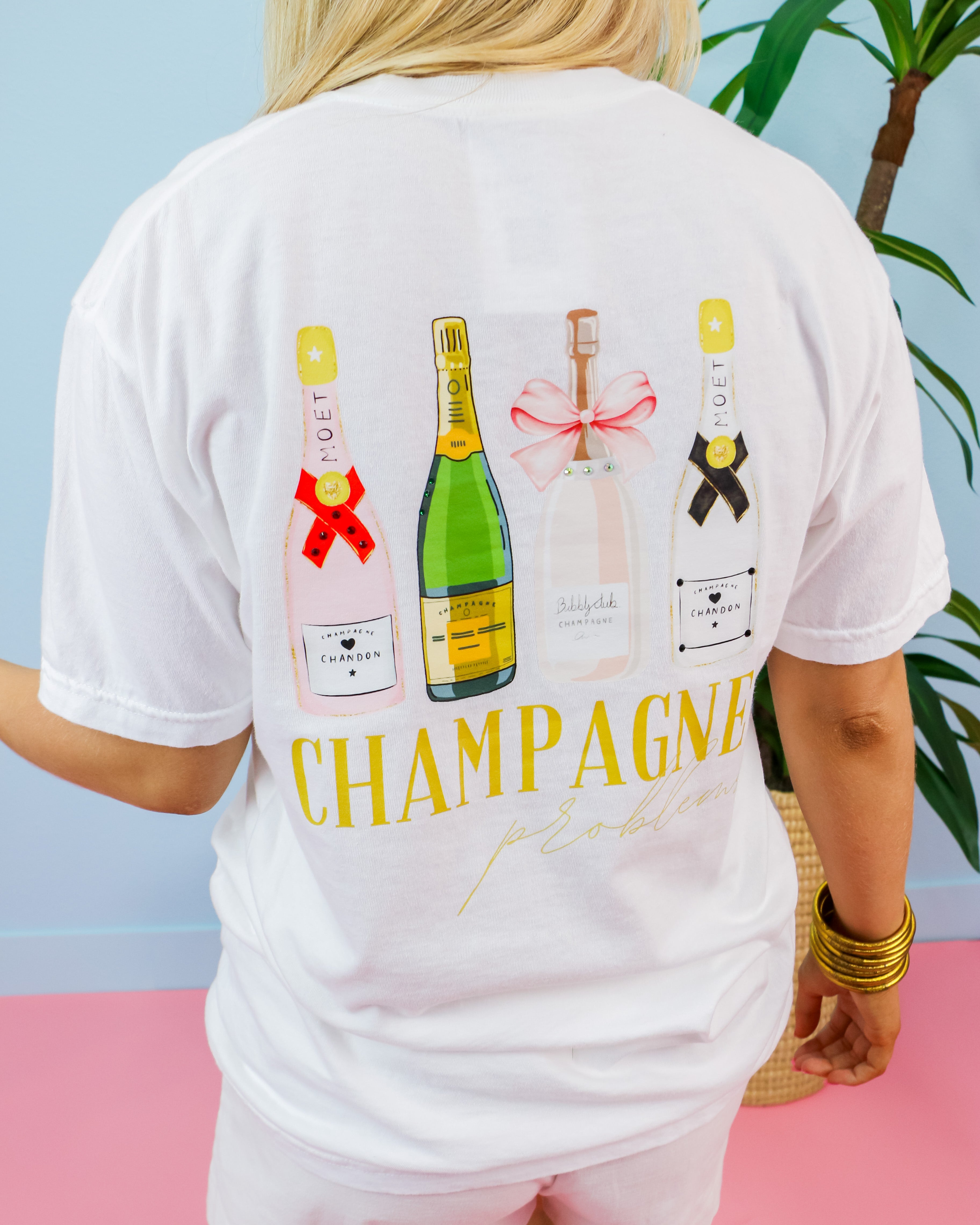 Champagne Problems Graphic Tee