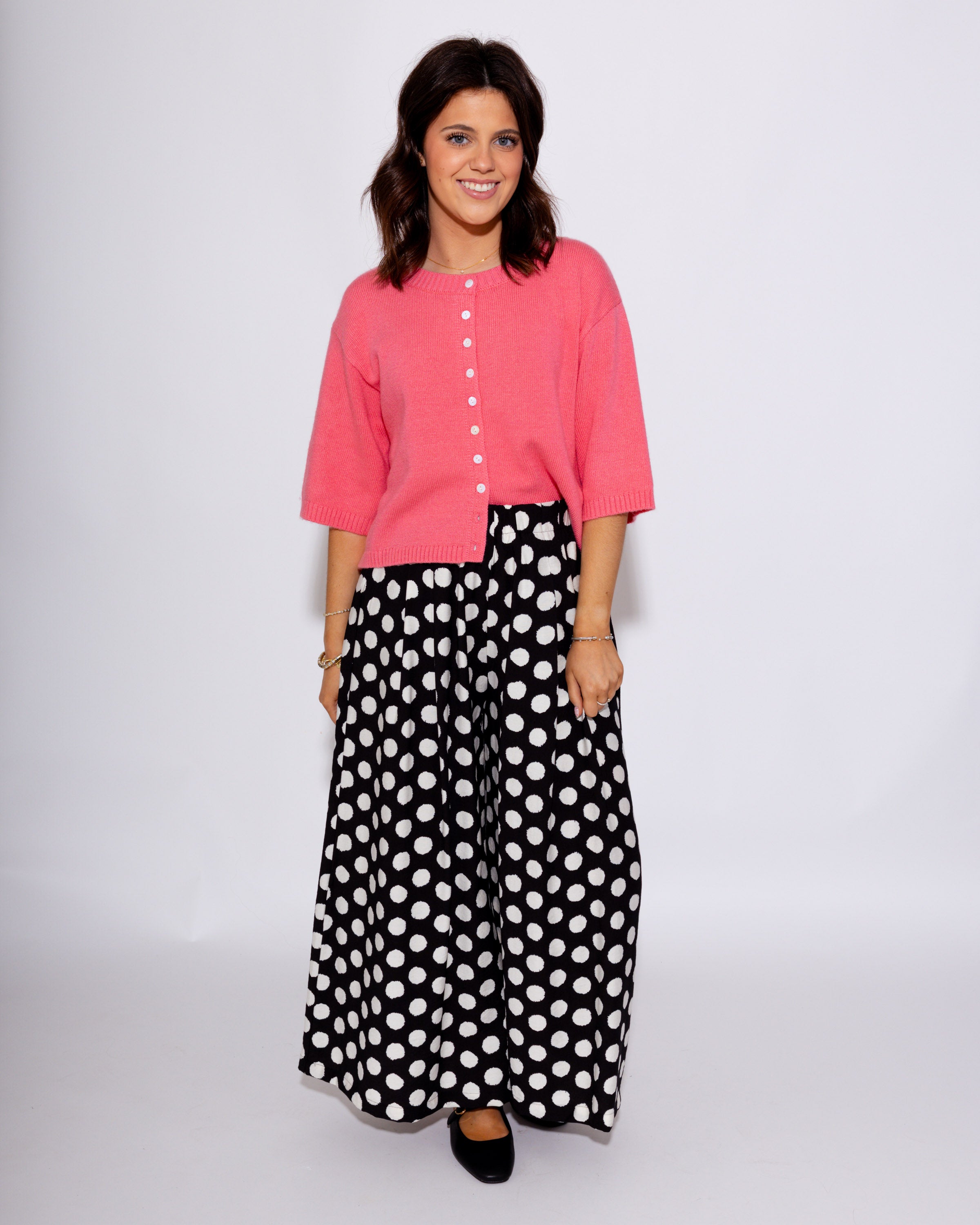 Black Polka Dot Playtime Pants