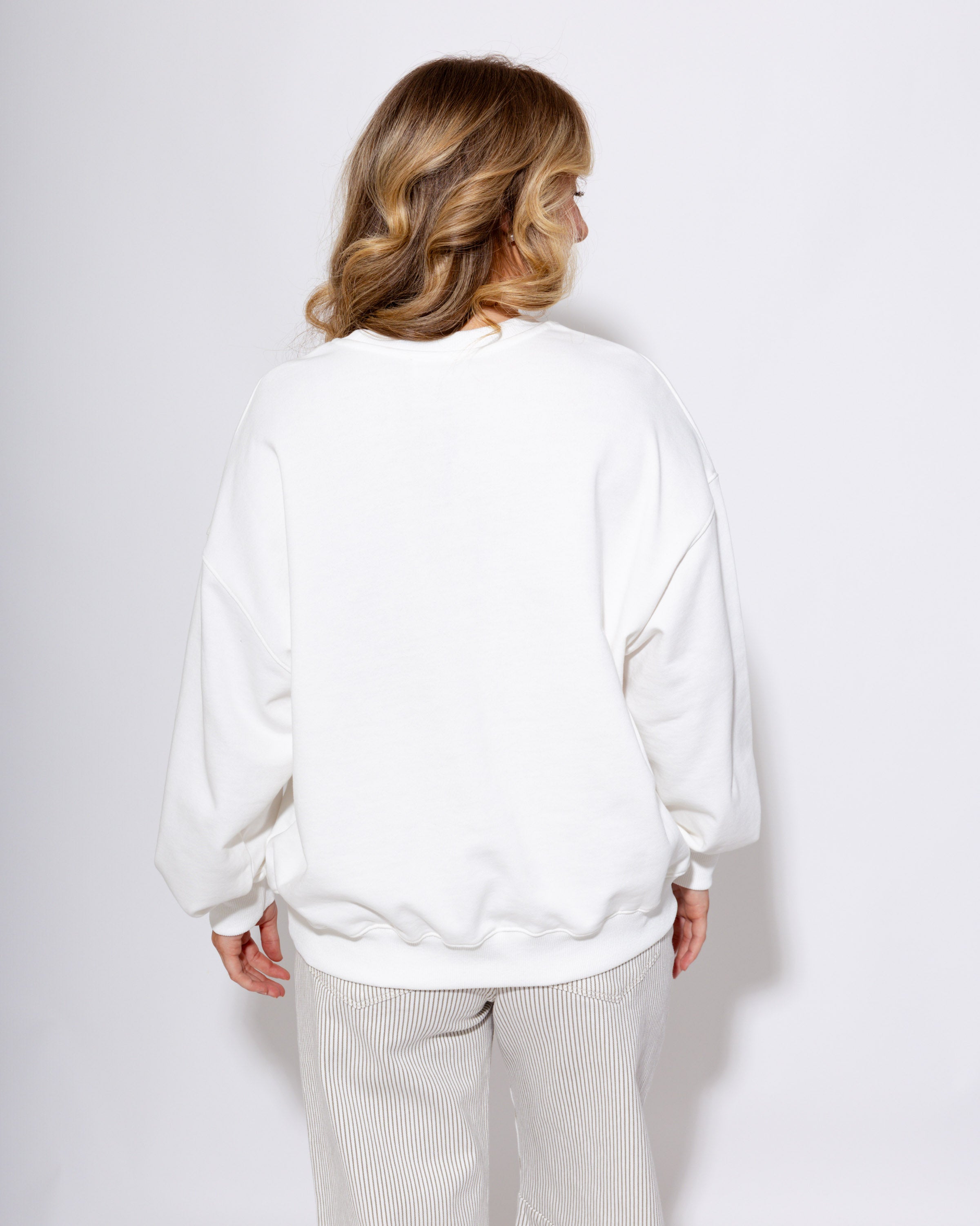 Fish Graphic Print Sweatshirt