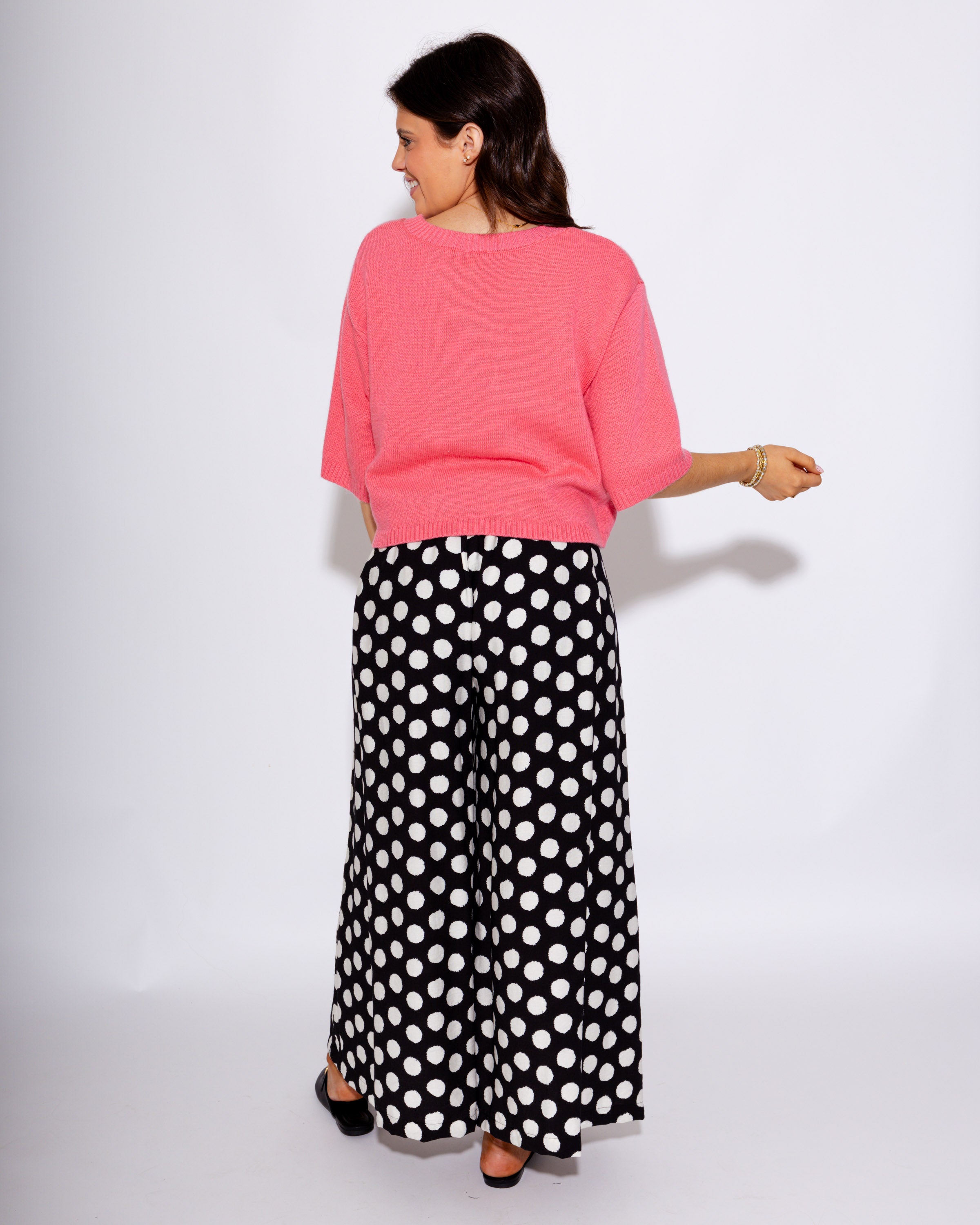 Black Polka Dot Playtime Pants