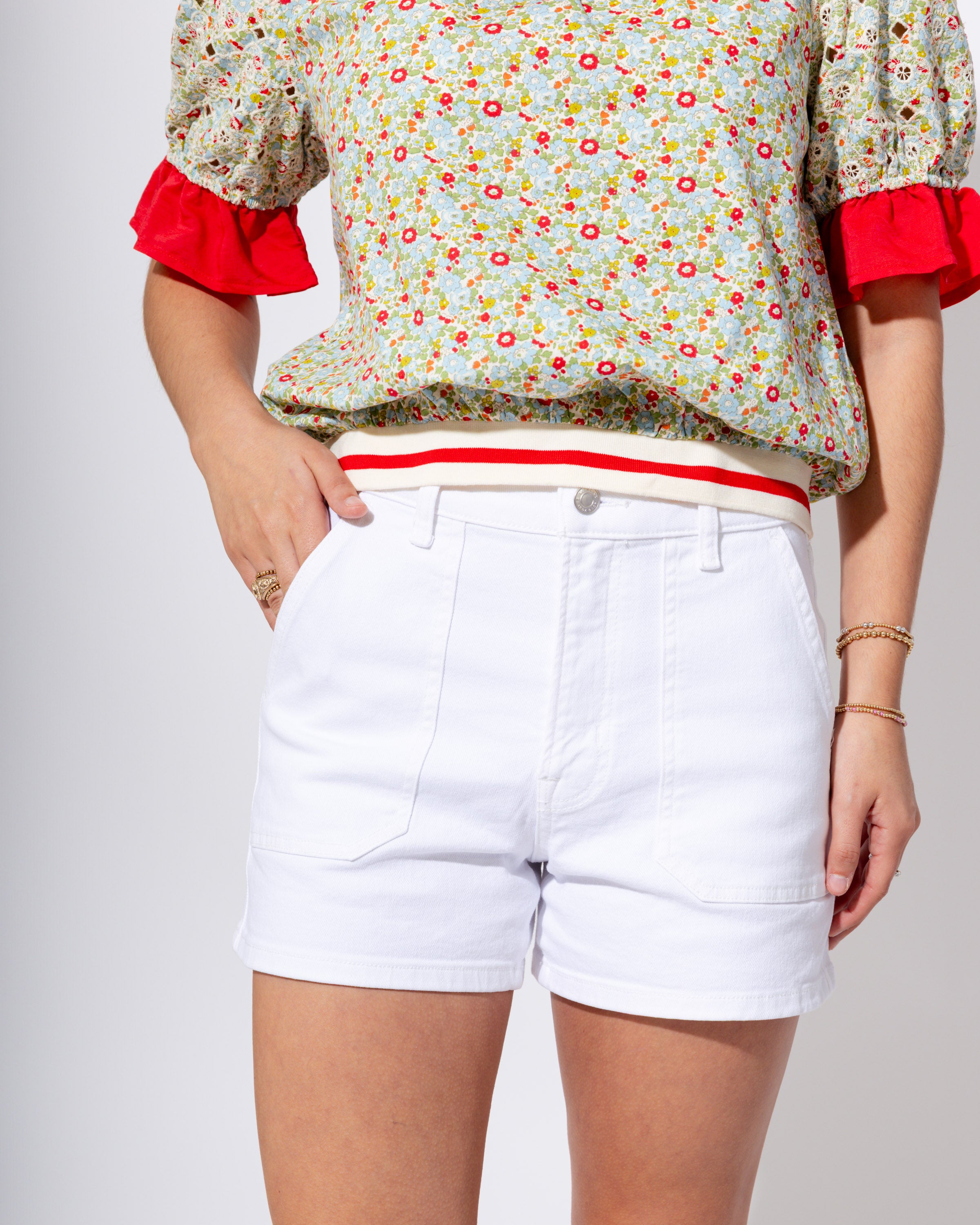 Vervet | Super High Rise Mom Shorts