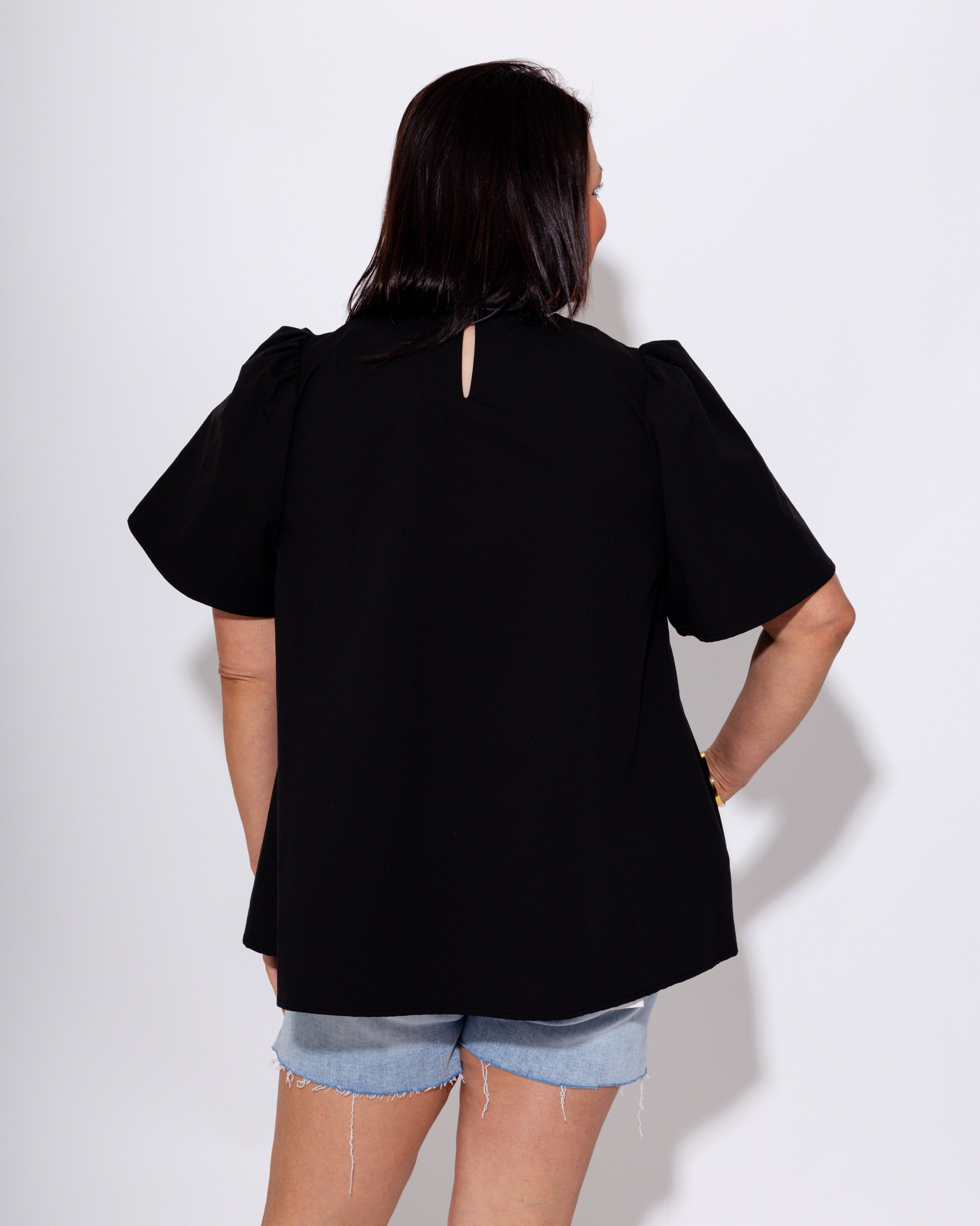 Day-to-Night Black Pant Set