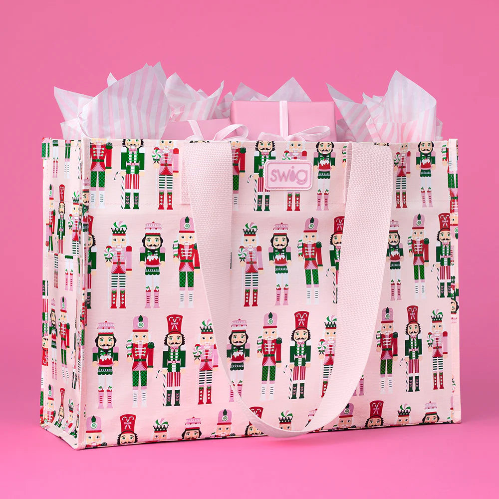 Sugar Plum Soldiers Reusable Gift Bag