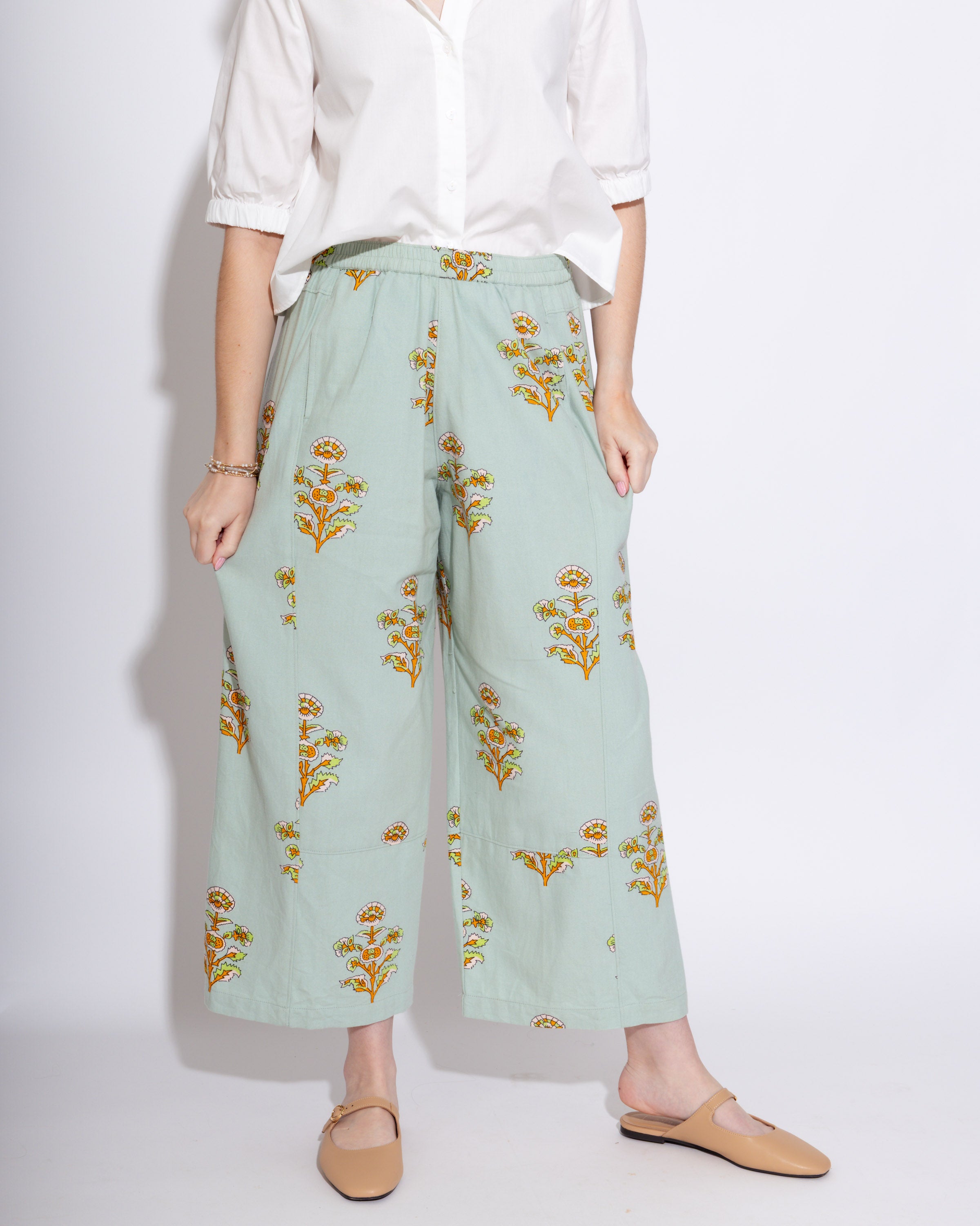 Ivy Jane | Print Barrel Pants