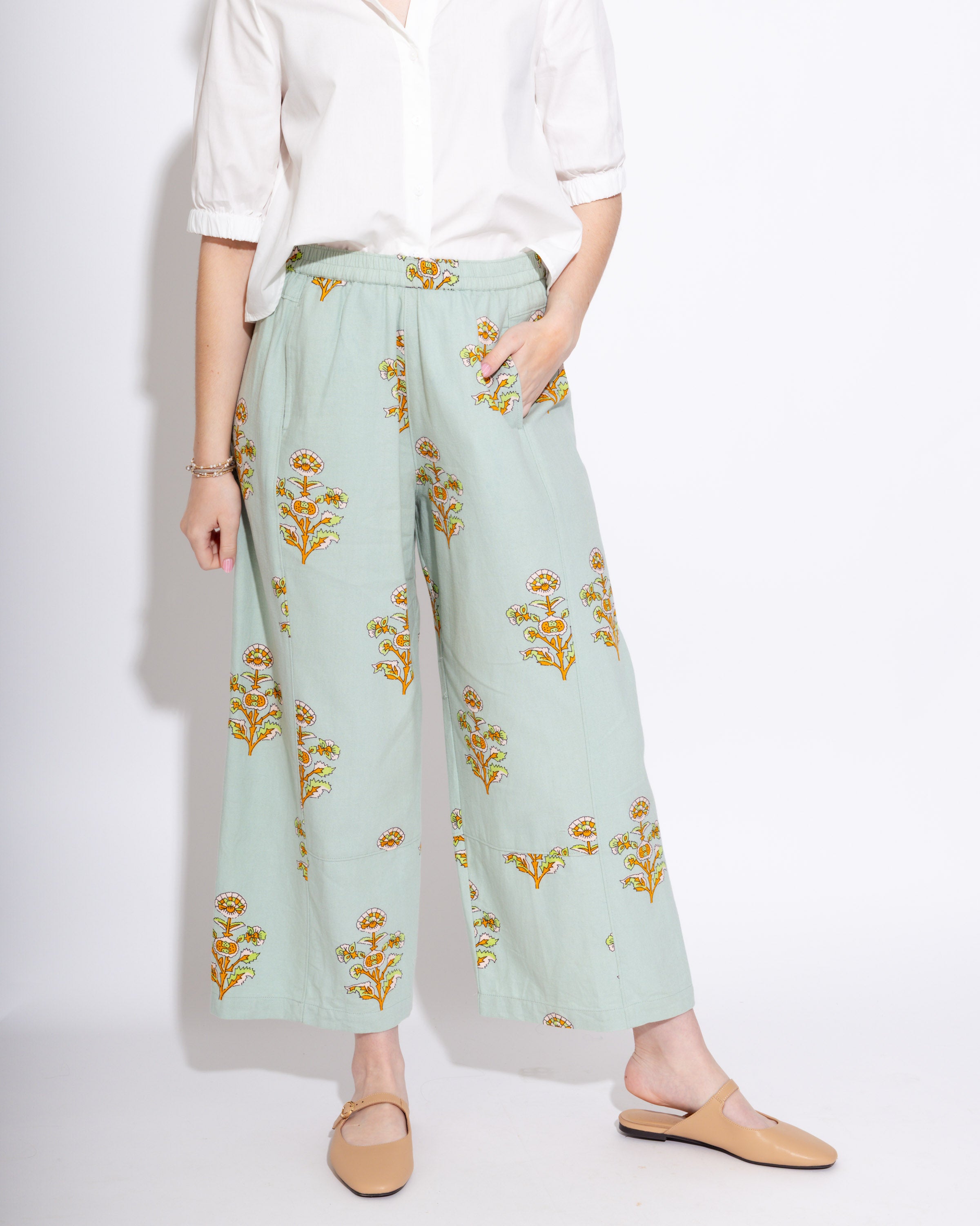 Ivy Jane | Print Barrel Pants