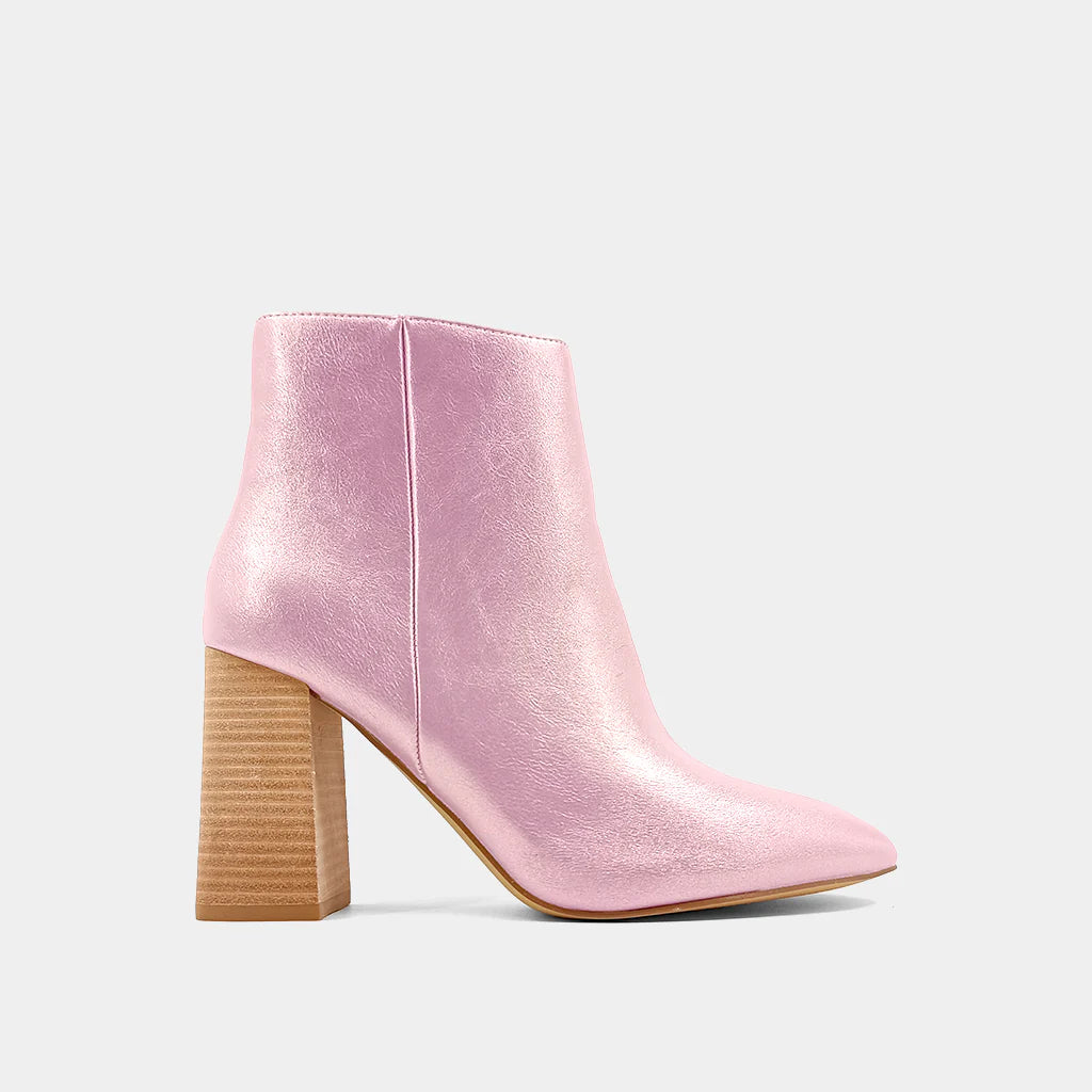 Veronica Bootie in Pink