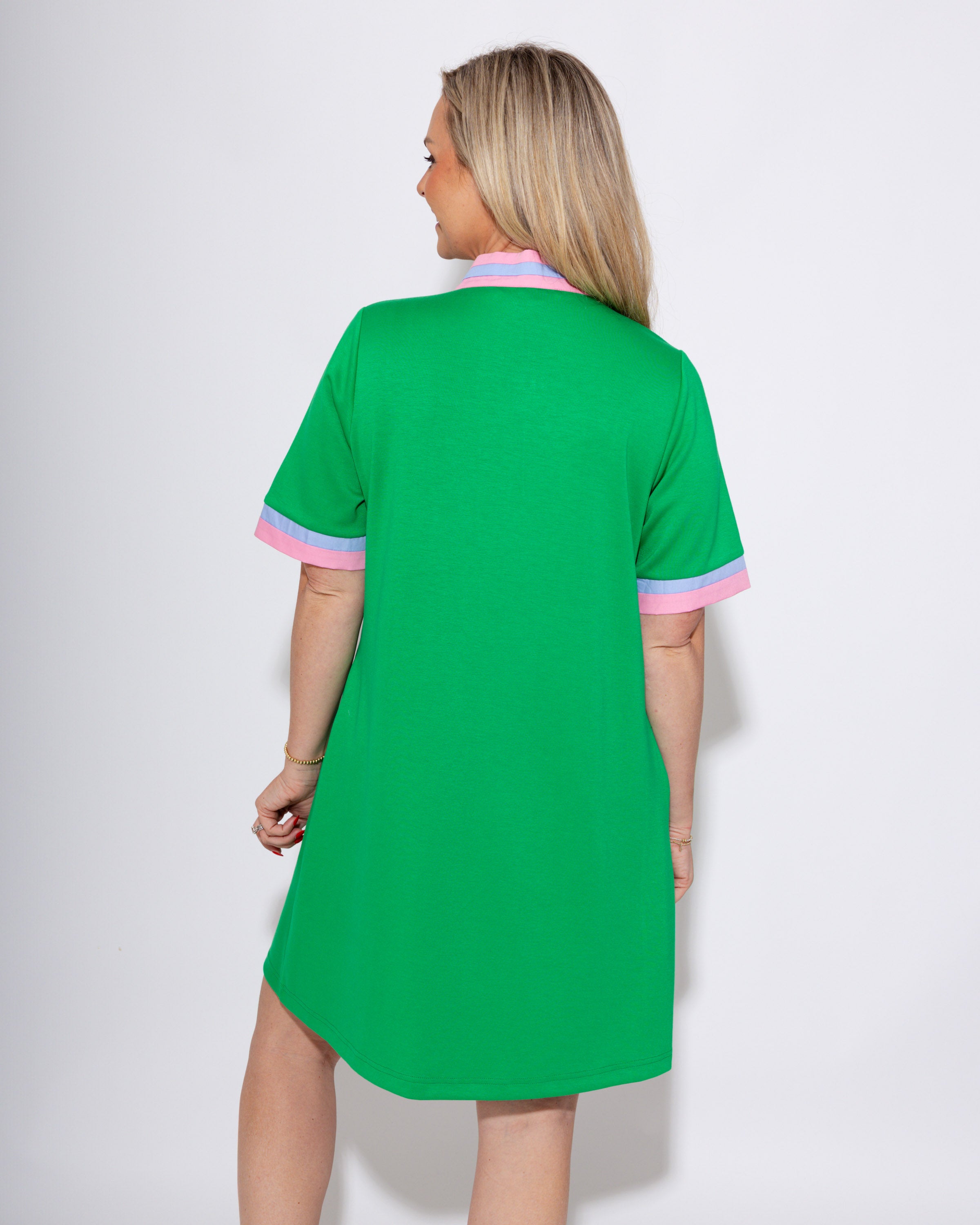 Everyday Zip-Front Mini Dress