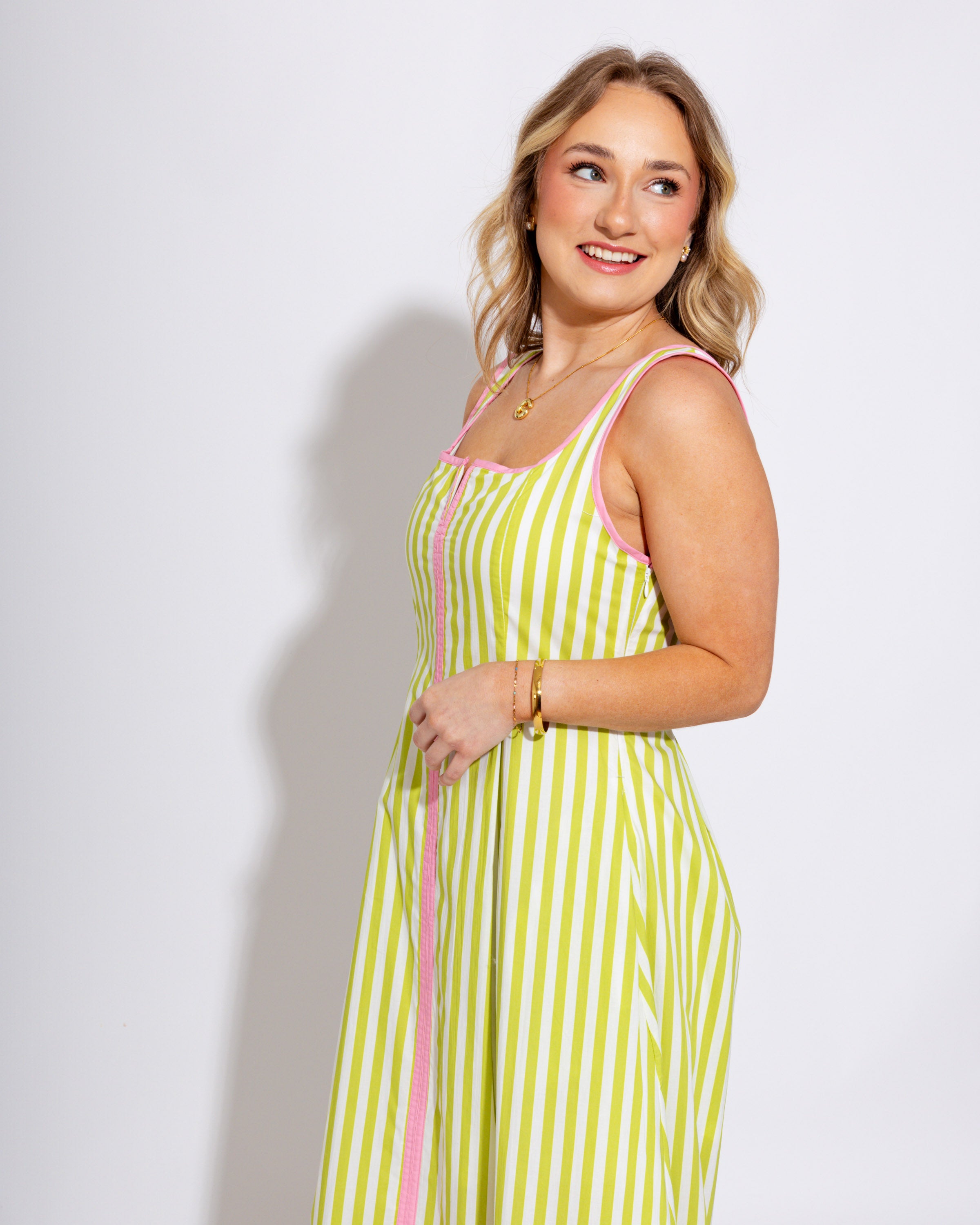 Playful Pop Midi Dress