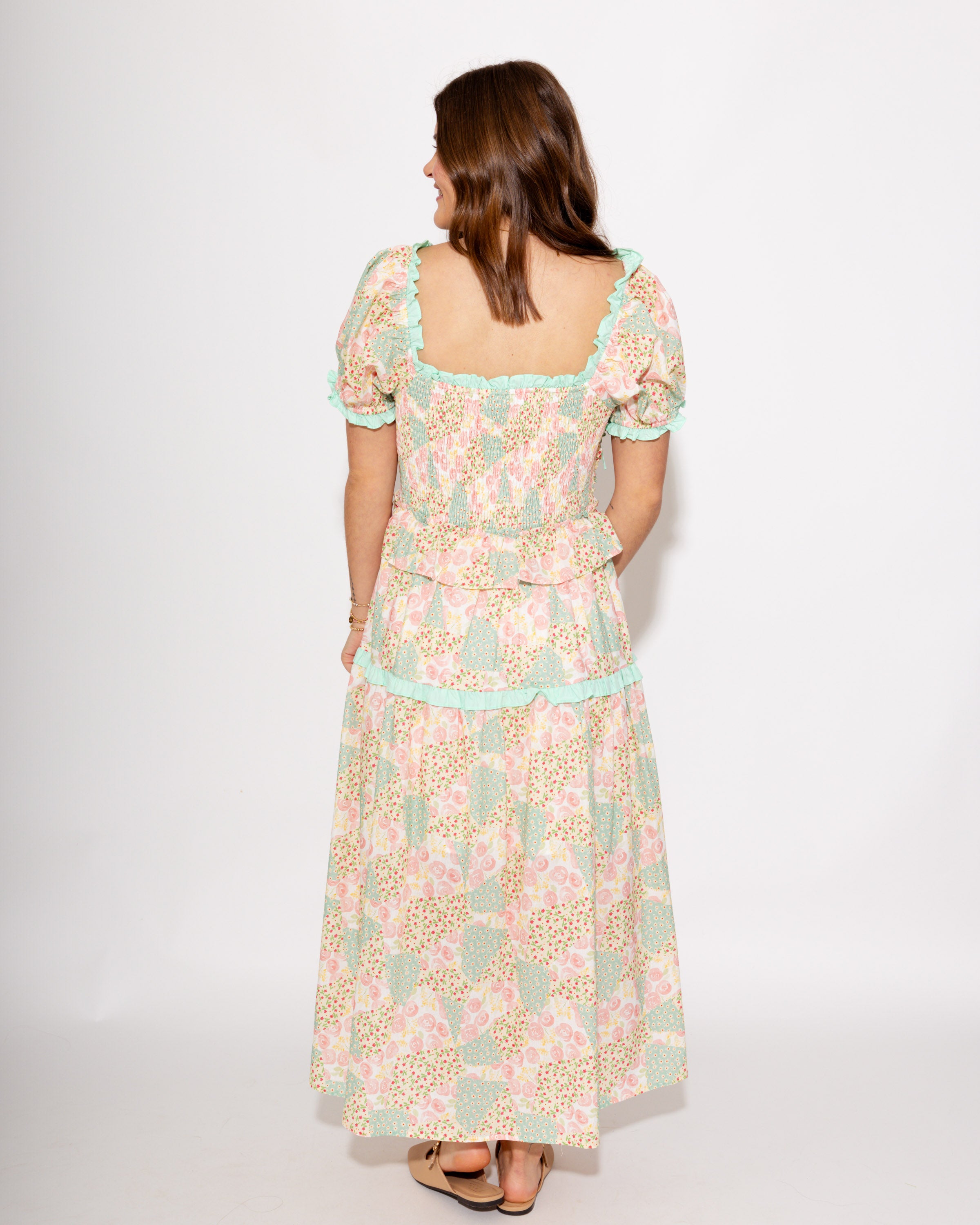 Sweetheart Garden Midi Dress