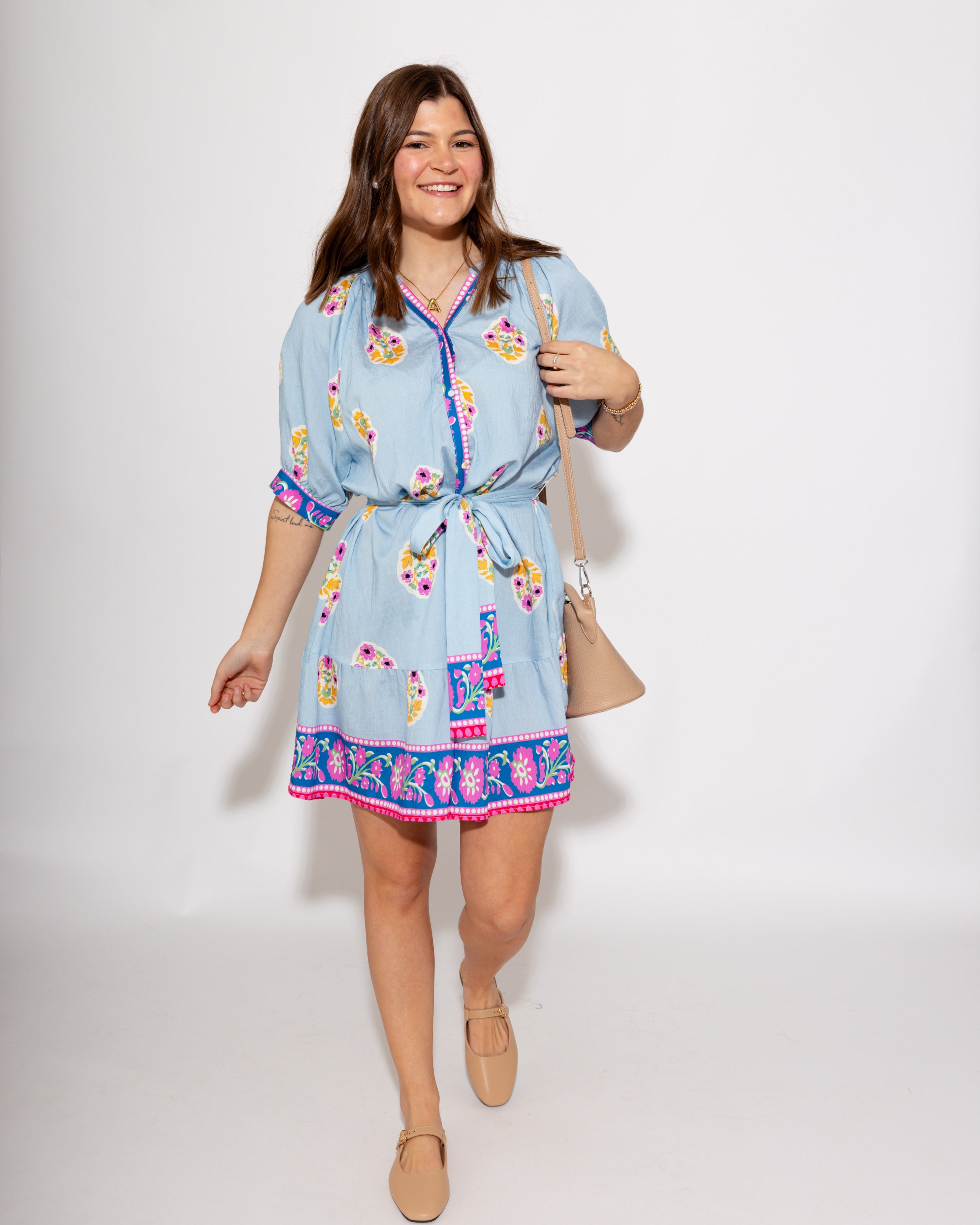 The Floral Edit Mini Dress