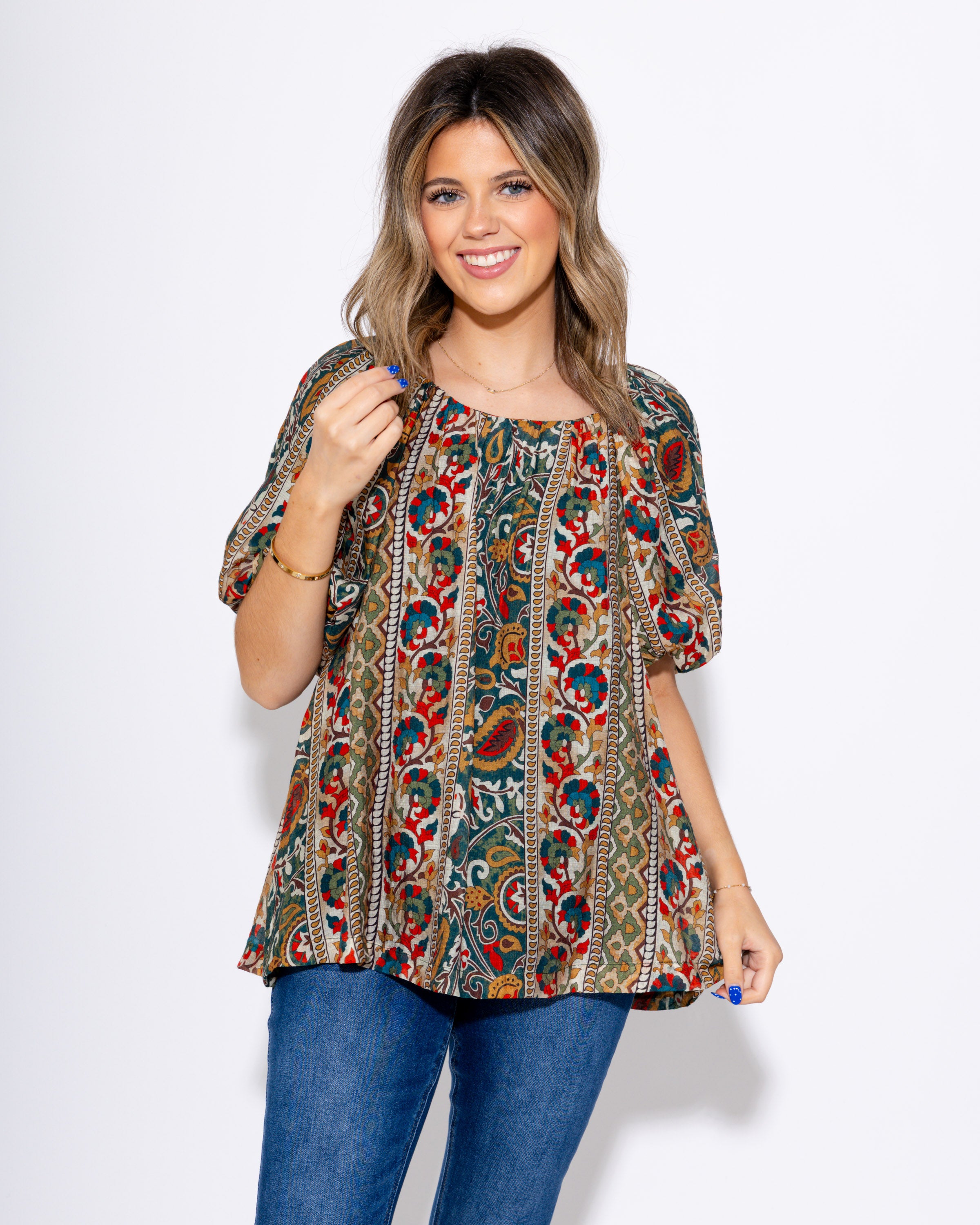 The Boho Breeze Blouse