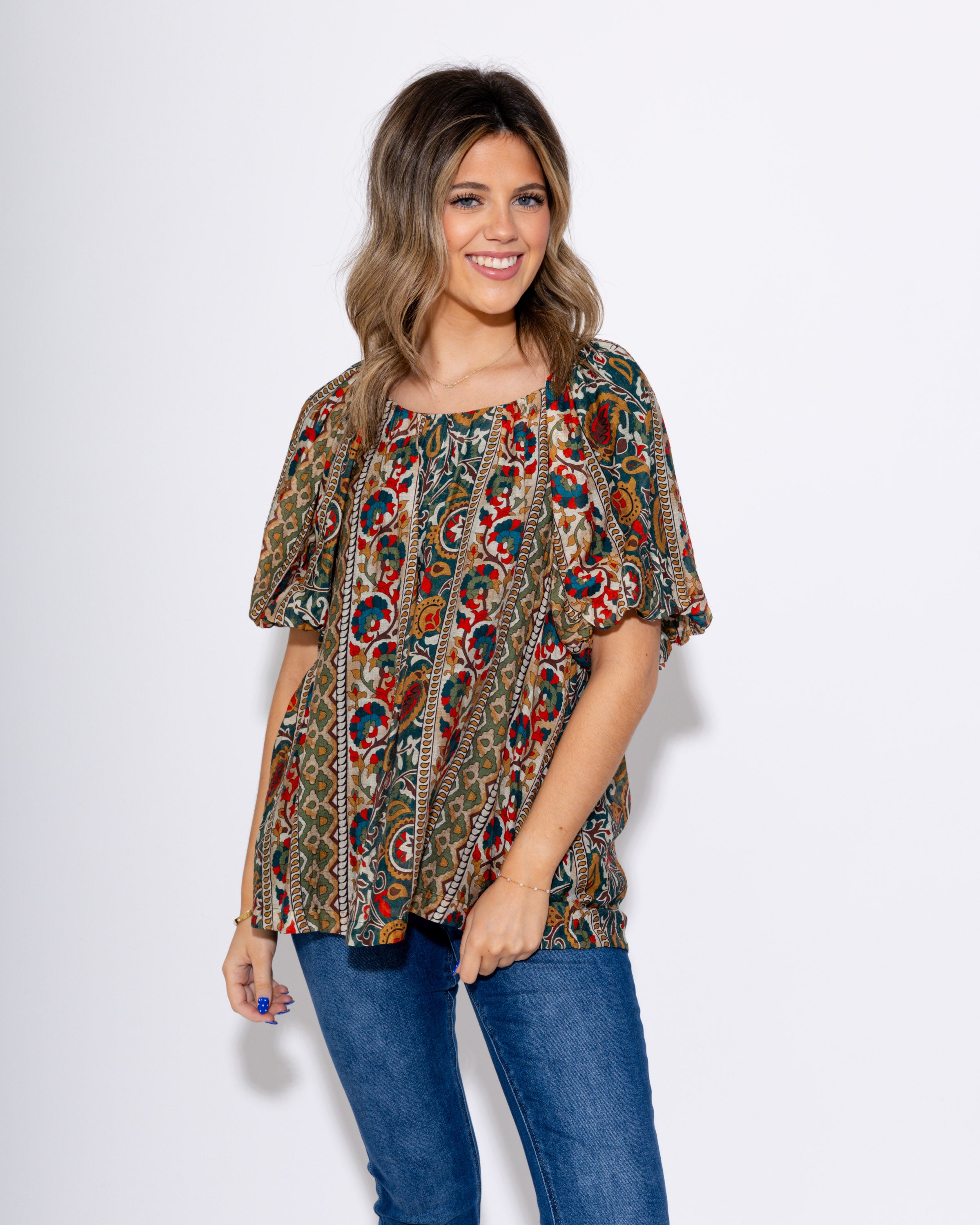 The Boho Breeze Blouse