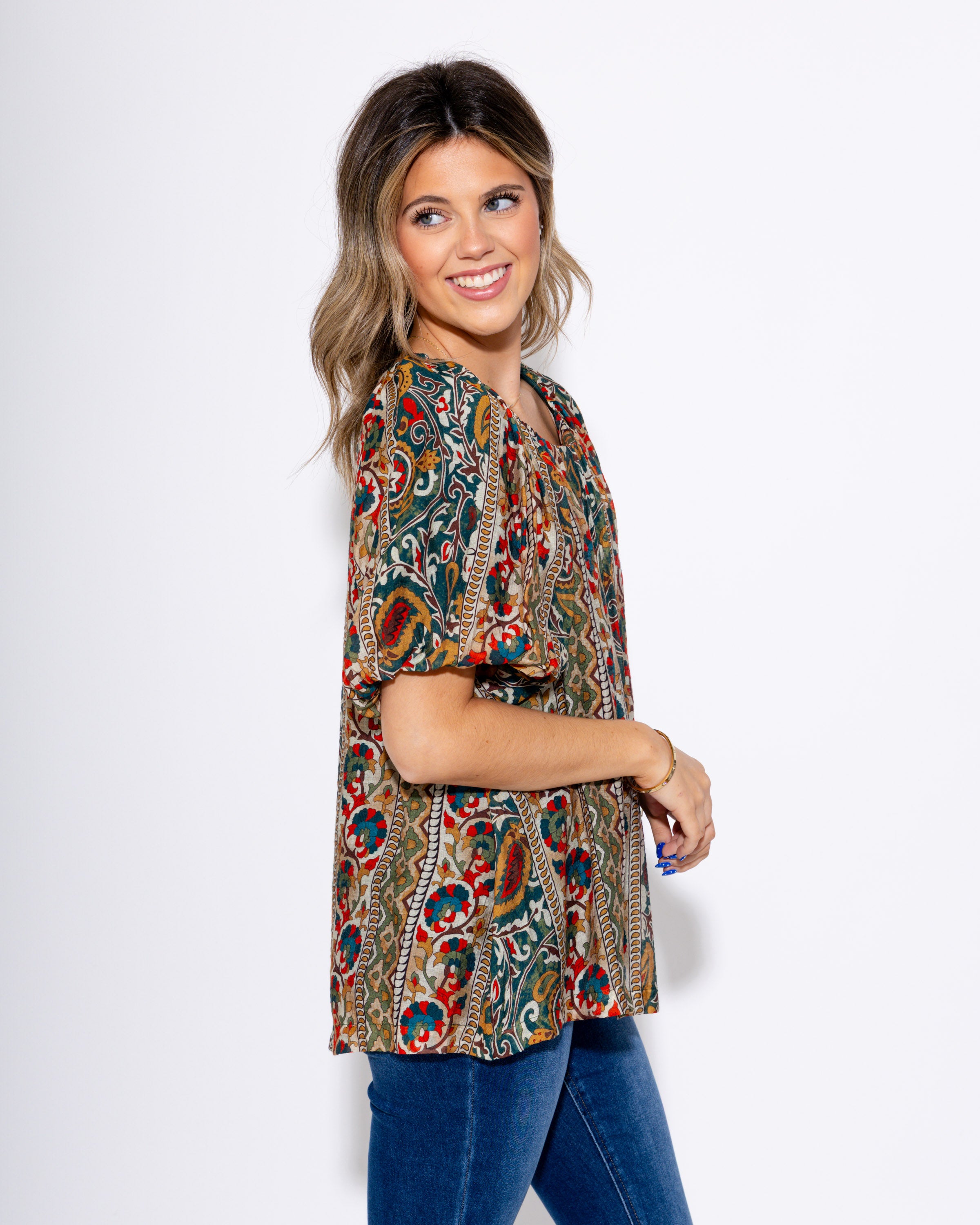 The Boho Breeze Blouse
