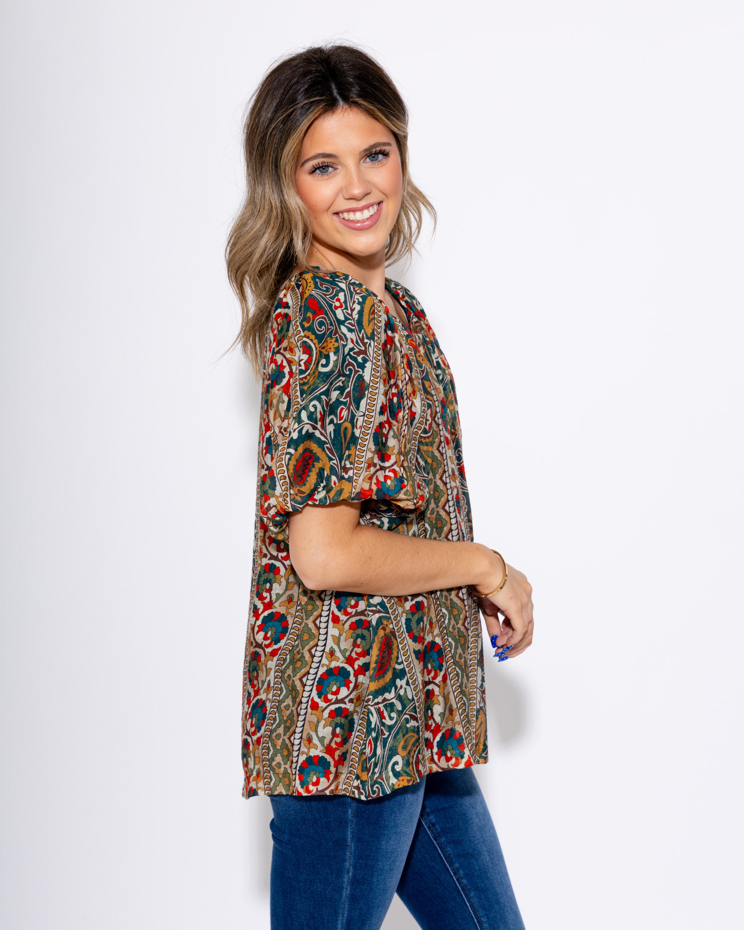 The Boho Breeze Blouse