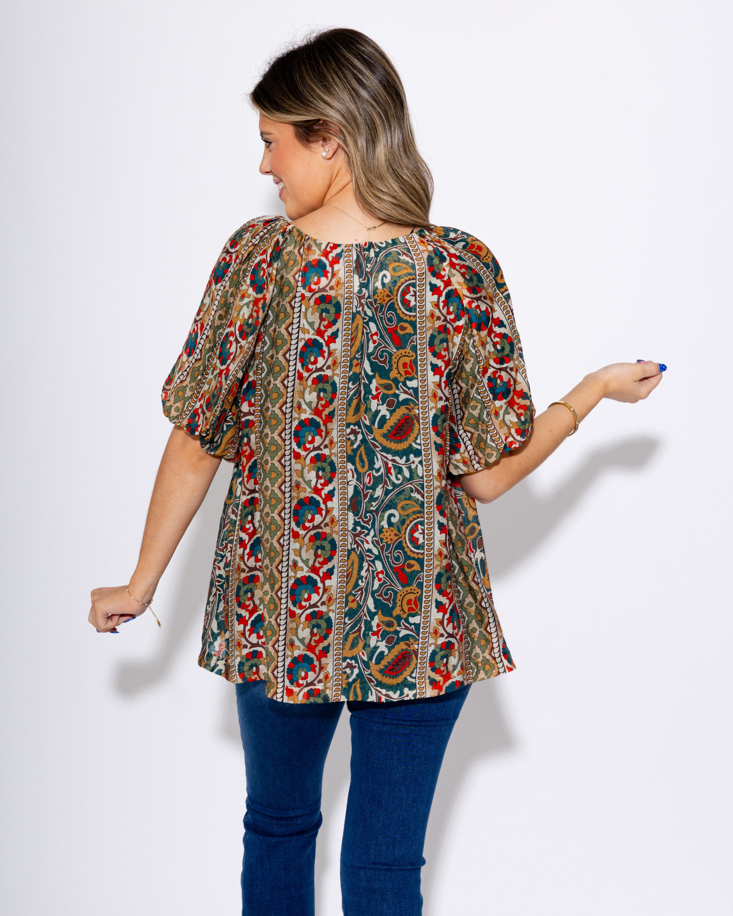 The Boho Breeze Blouse
