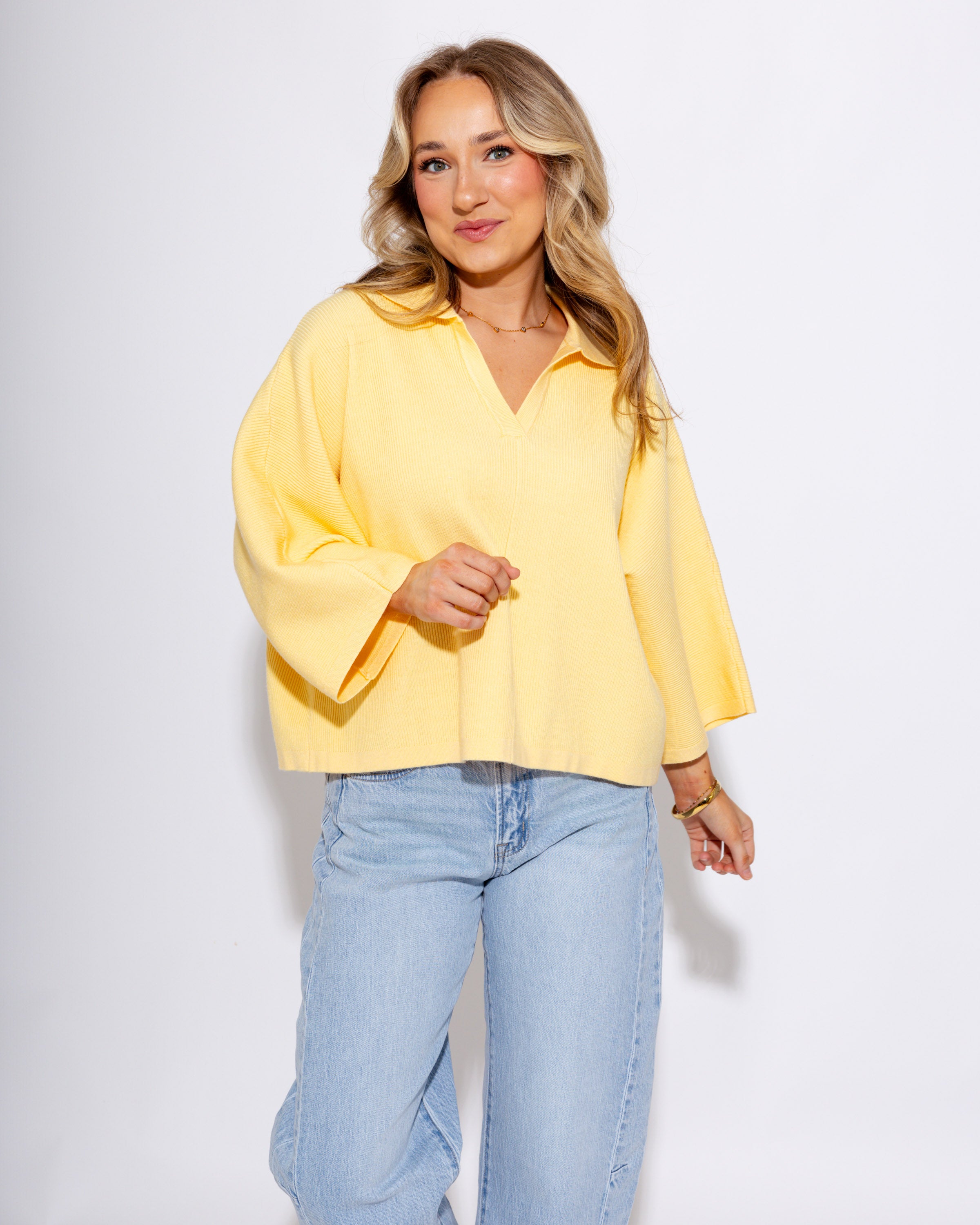 Warm Glow V-Neck Top