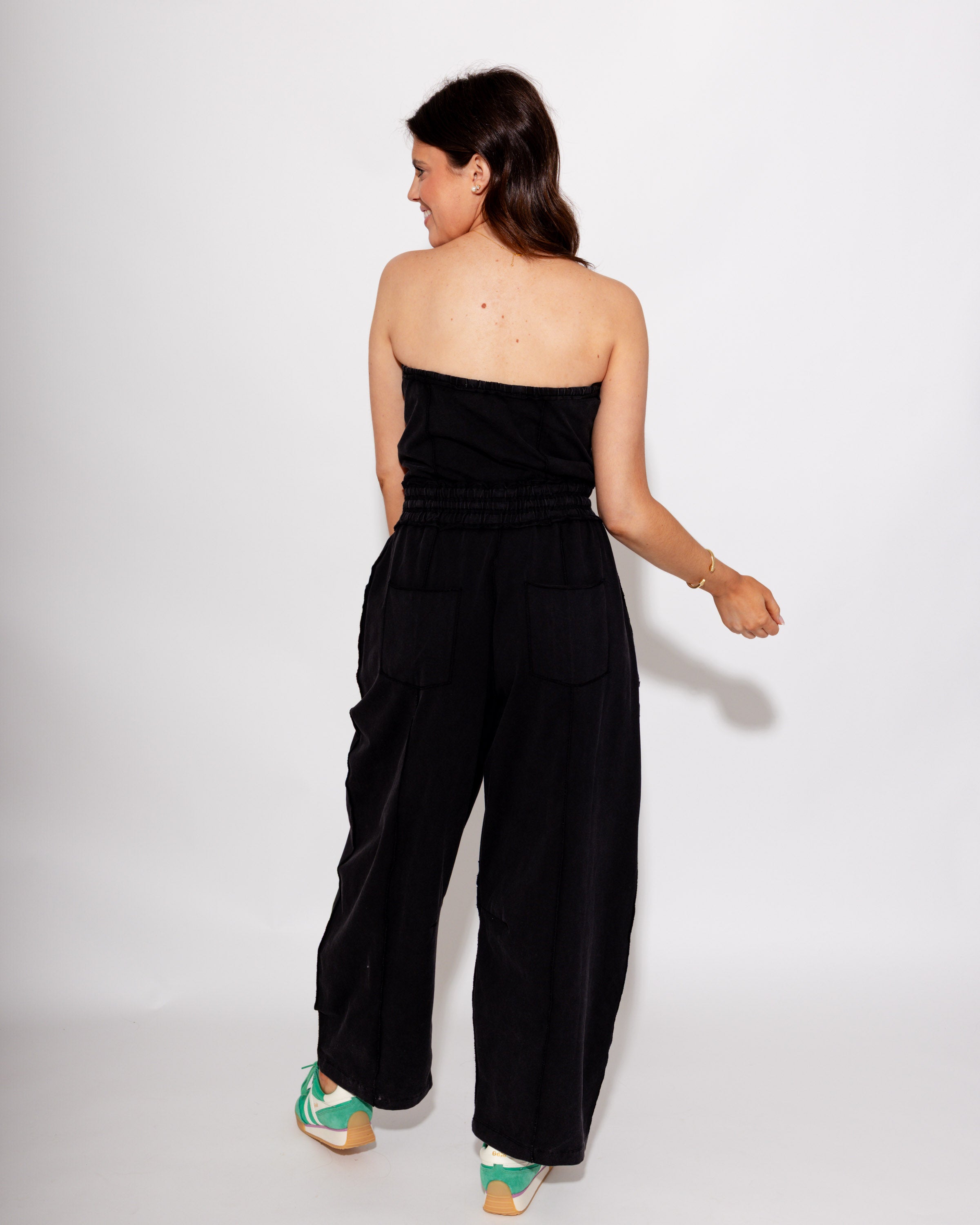 Everyday Relaxed Strapless Jumpsuit