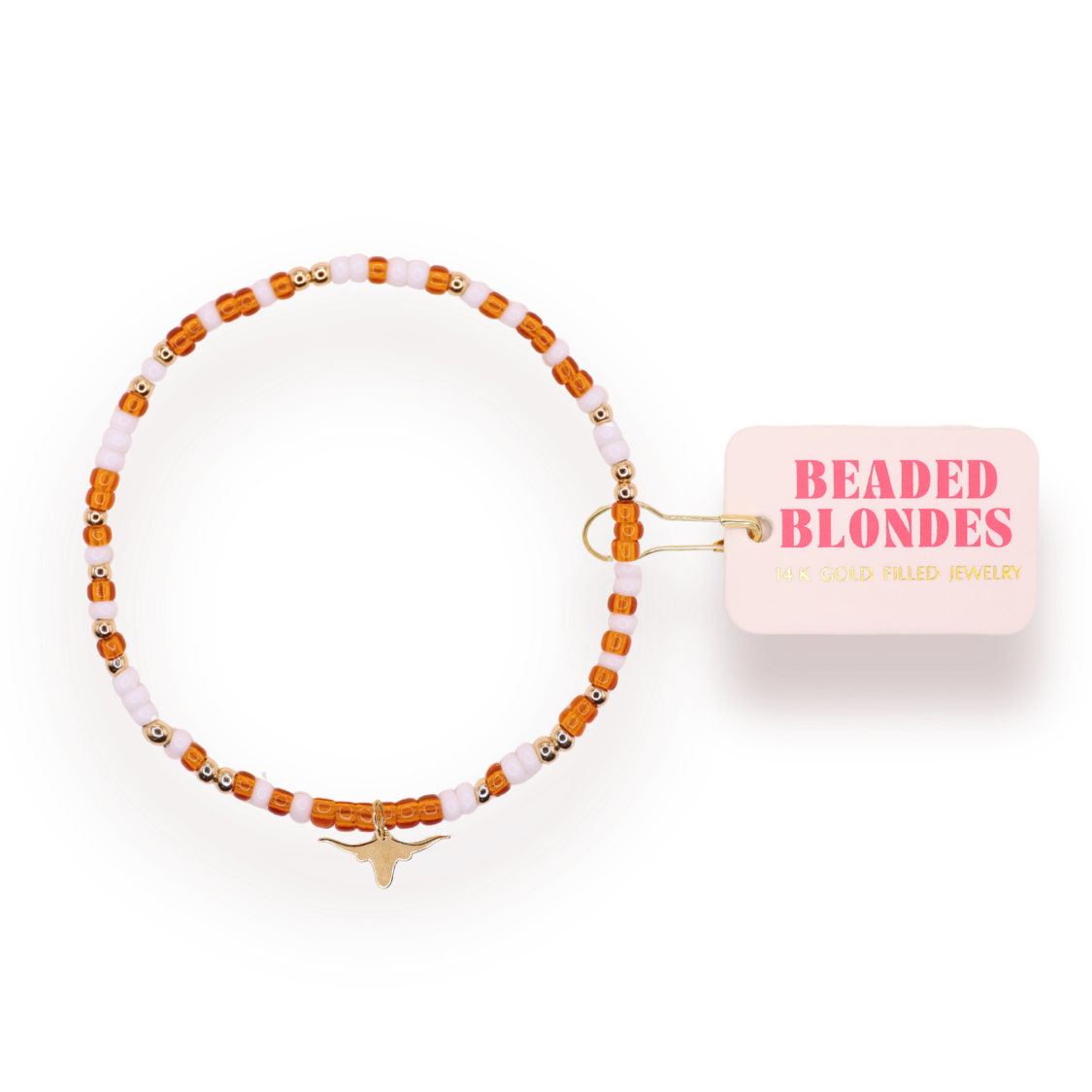 Longhorn Charm on Color