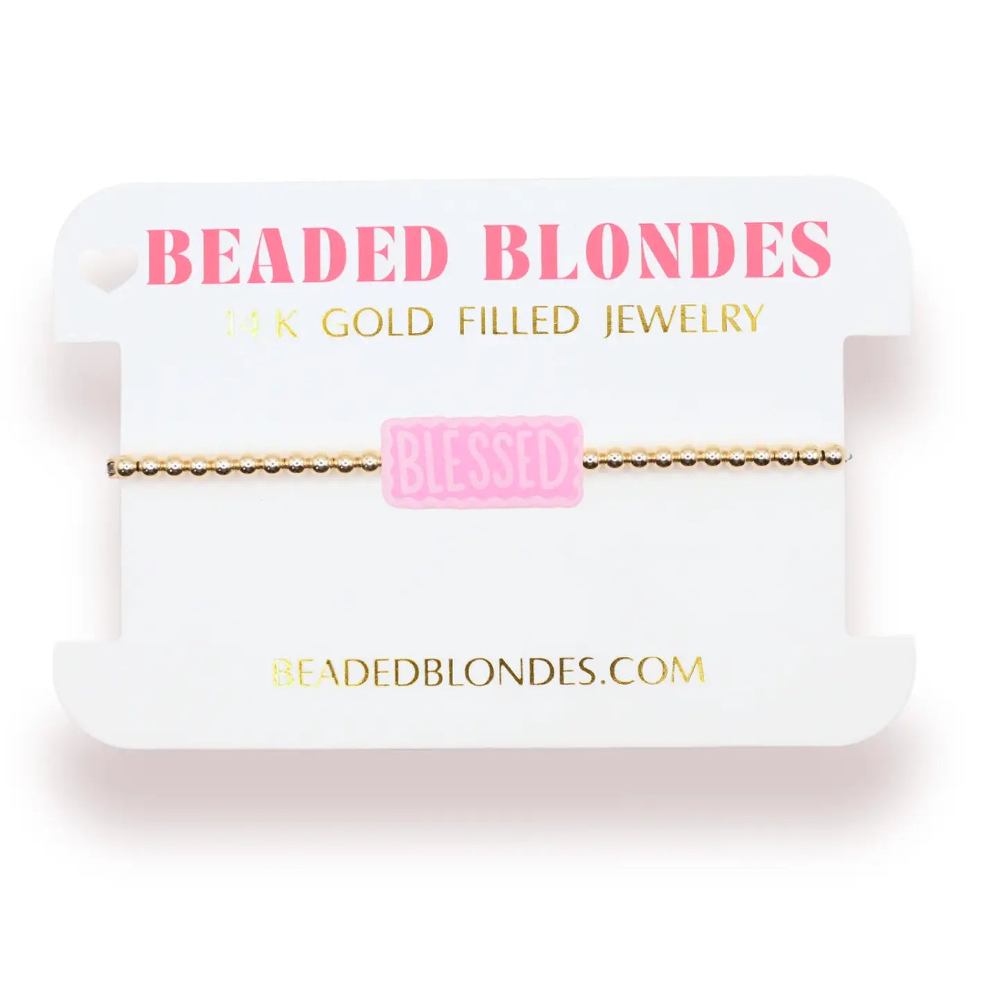 Blessed Bracelet on Gold