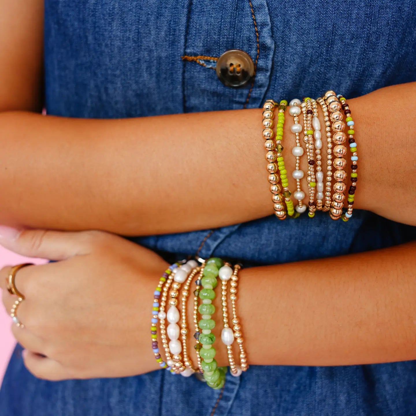 Caroline Bracelet in Green