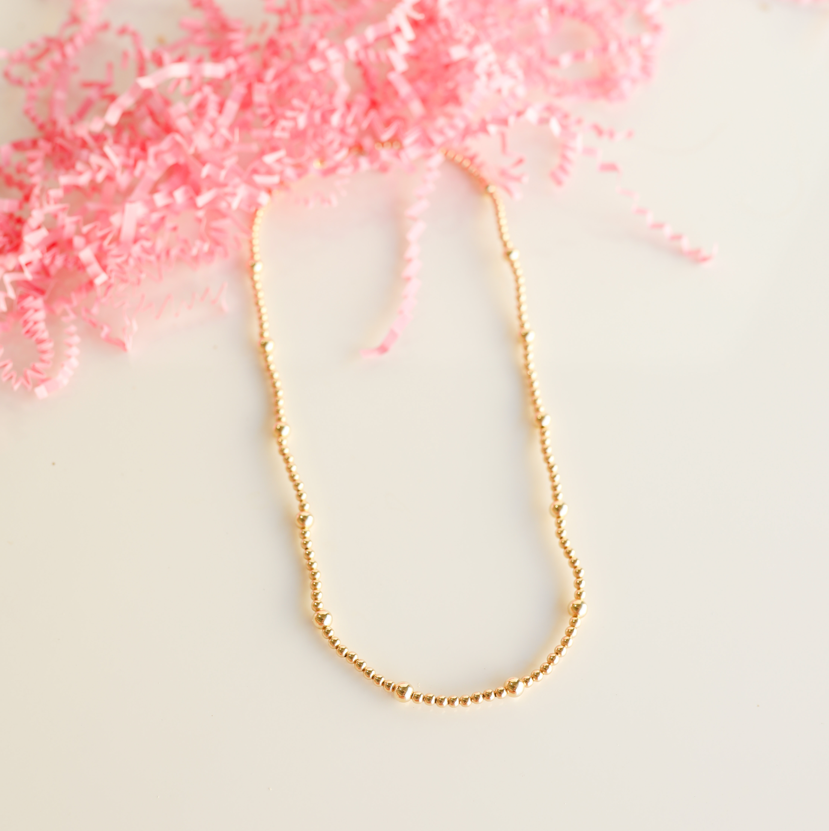 Olive Necklace in Gold