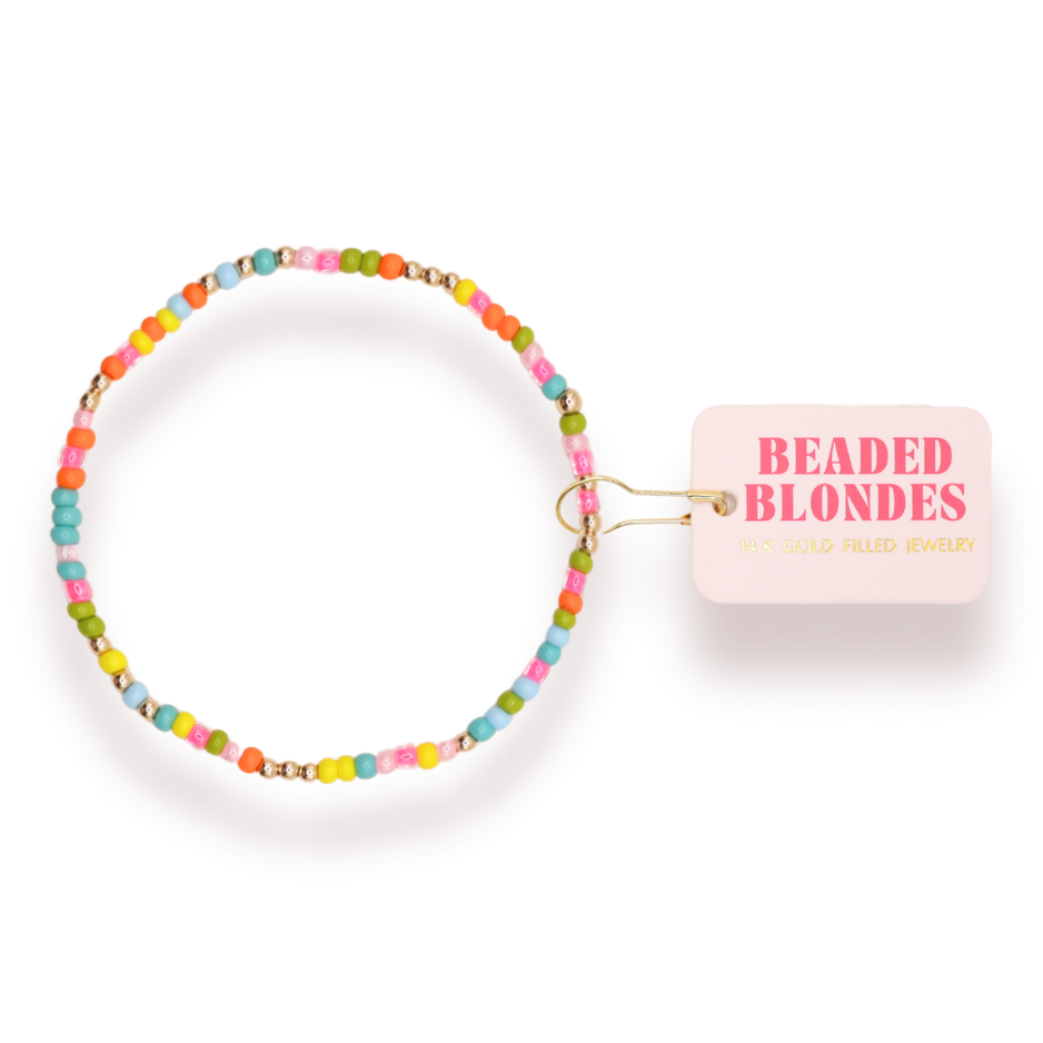 Rainbow Sprinkle Bracelet (Kids Size)