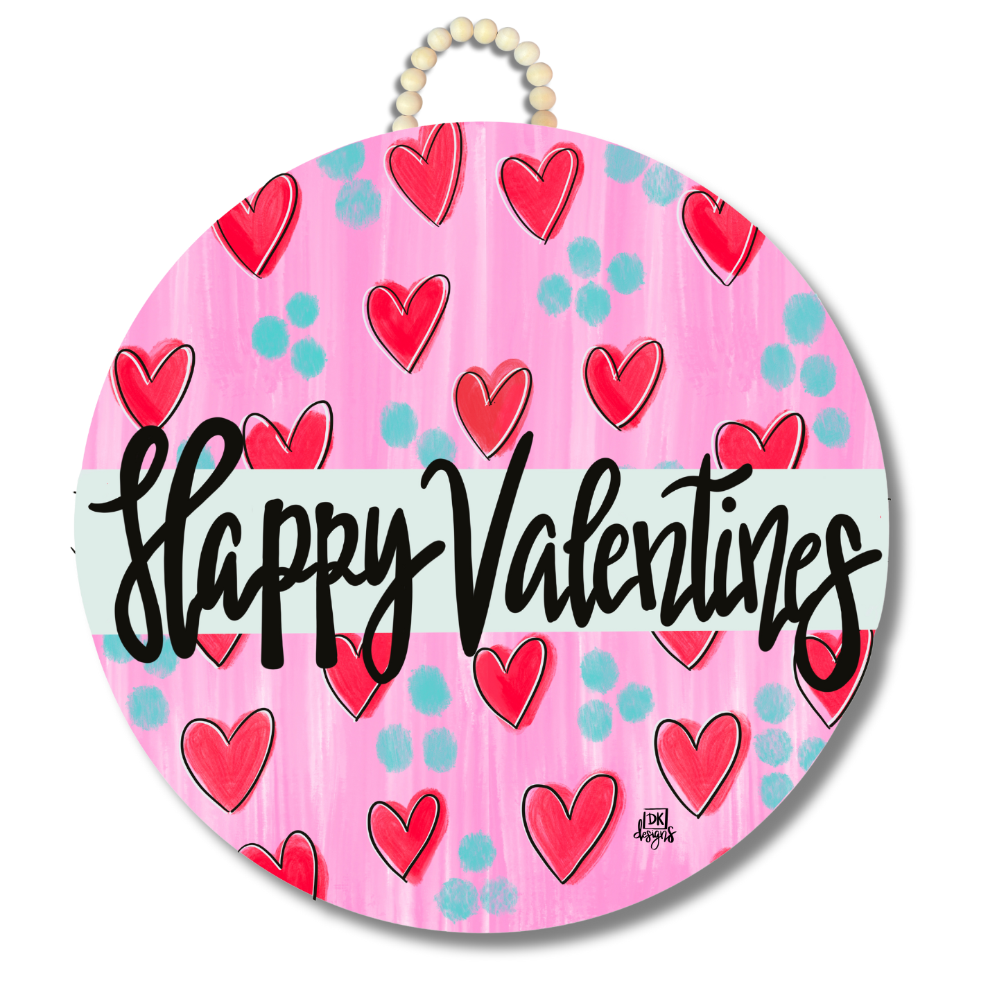 Valentine Streaks Hanger