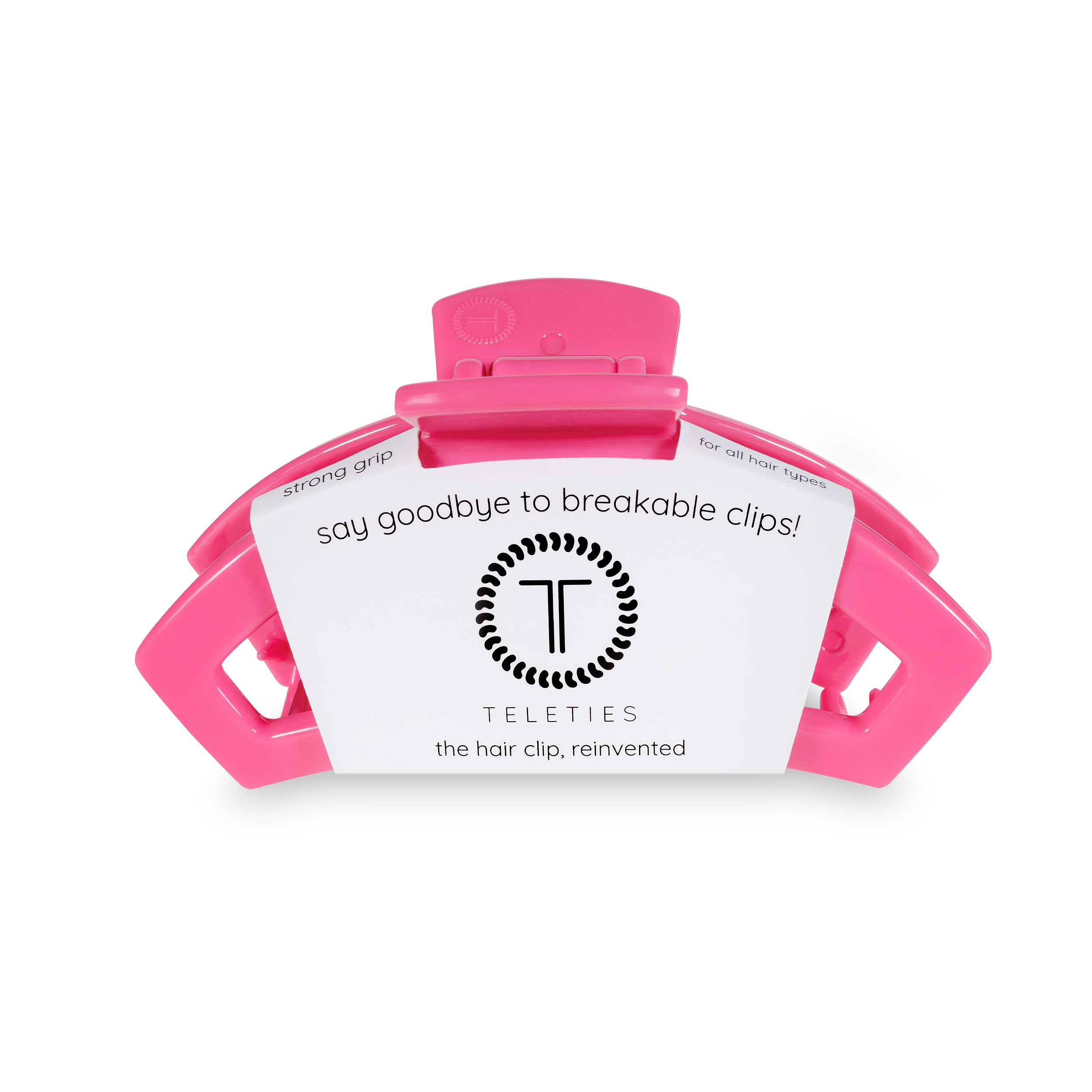 Open Hair Clip | Medium | Paradise Pink