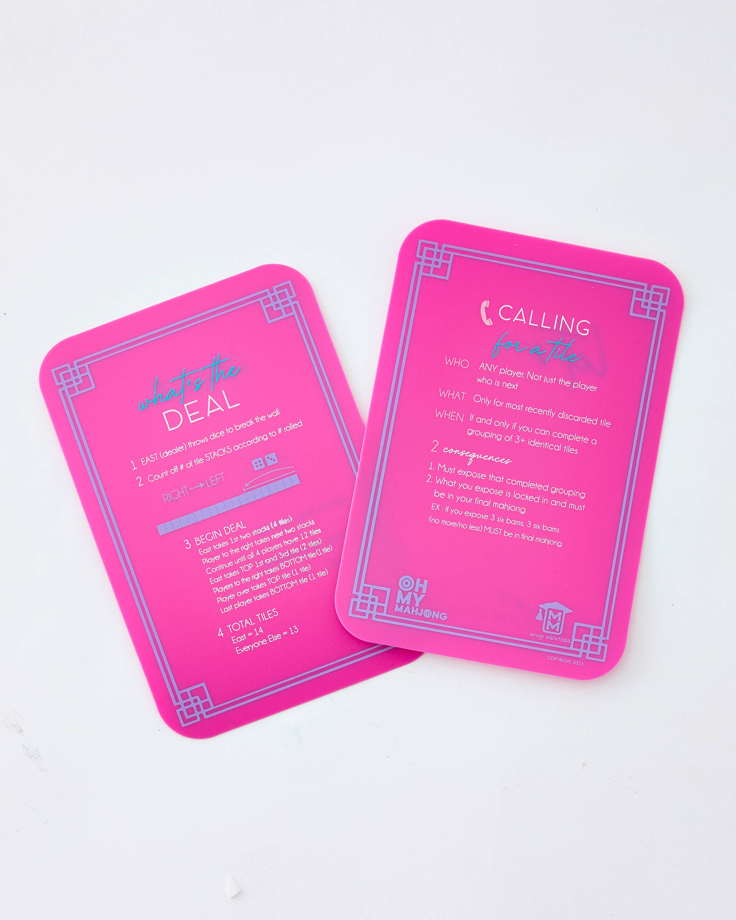 Pink Tile Shufflers — Gaudie and Company