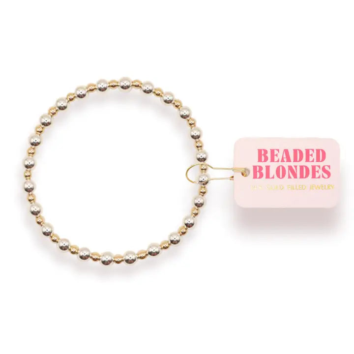 Katy Bracelet in Silver with Gold