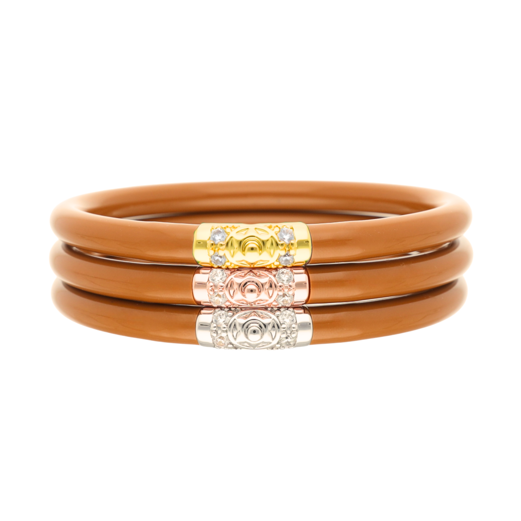 Three Kings All Weather Bangles® (AWB®) - Saddle