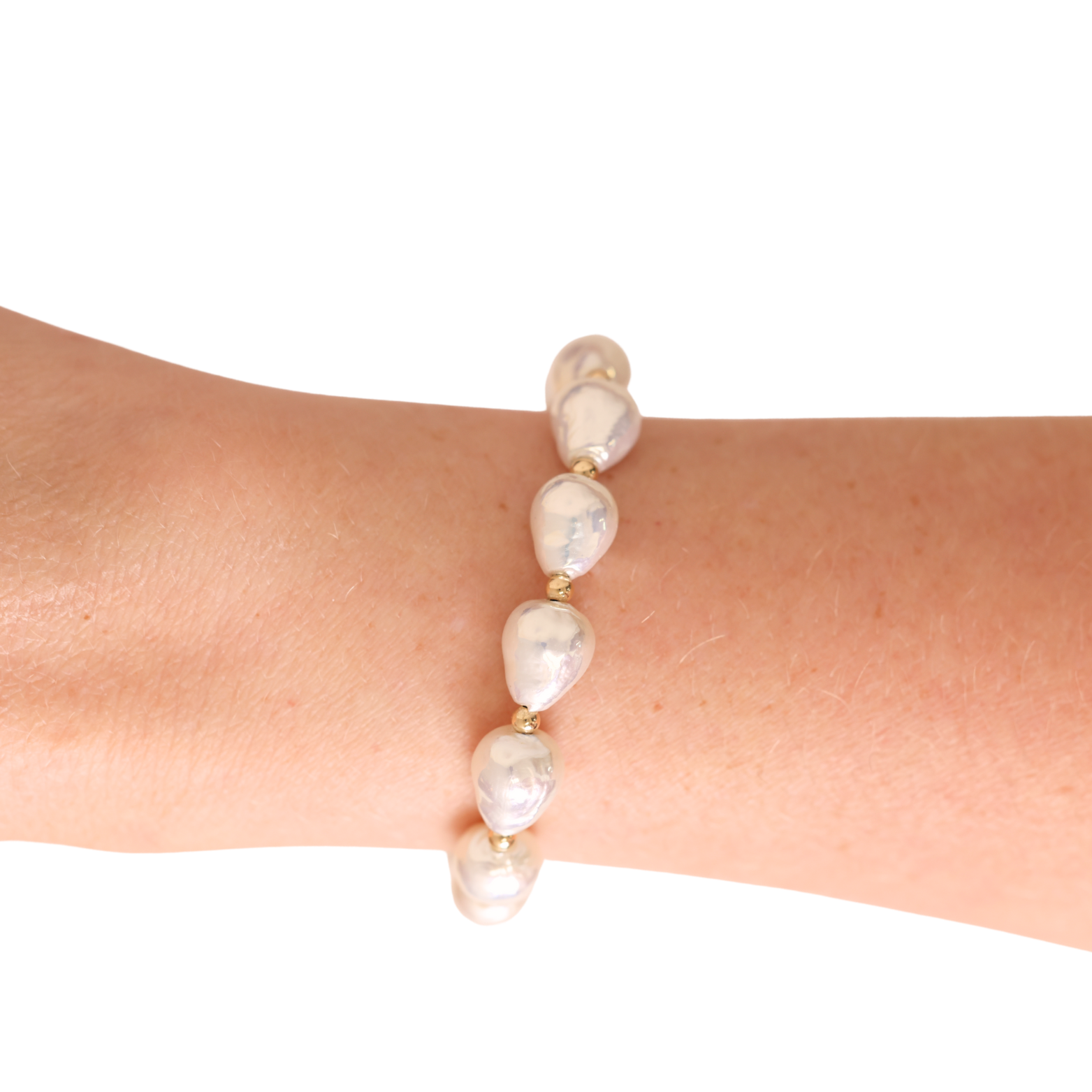 Saylor Pearl Bracelet in Gold