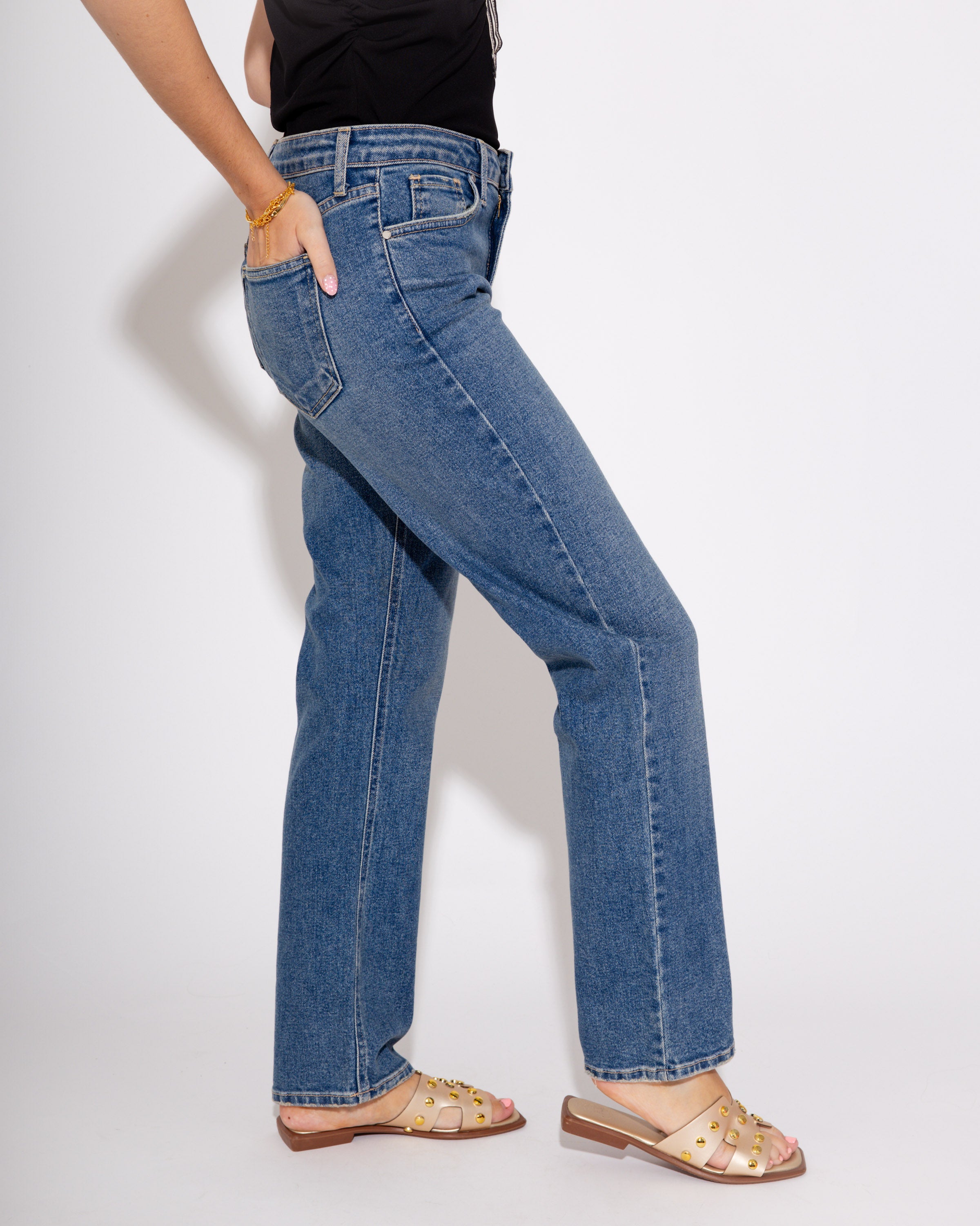 The Classic Clean Cut Straight Jean