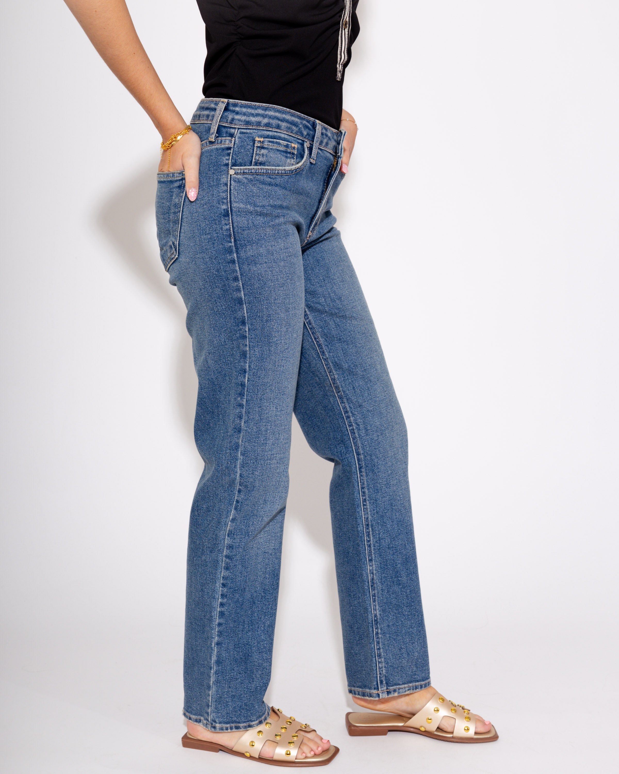 The Classic Clean Cut Straight Jean