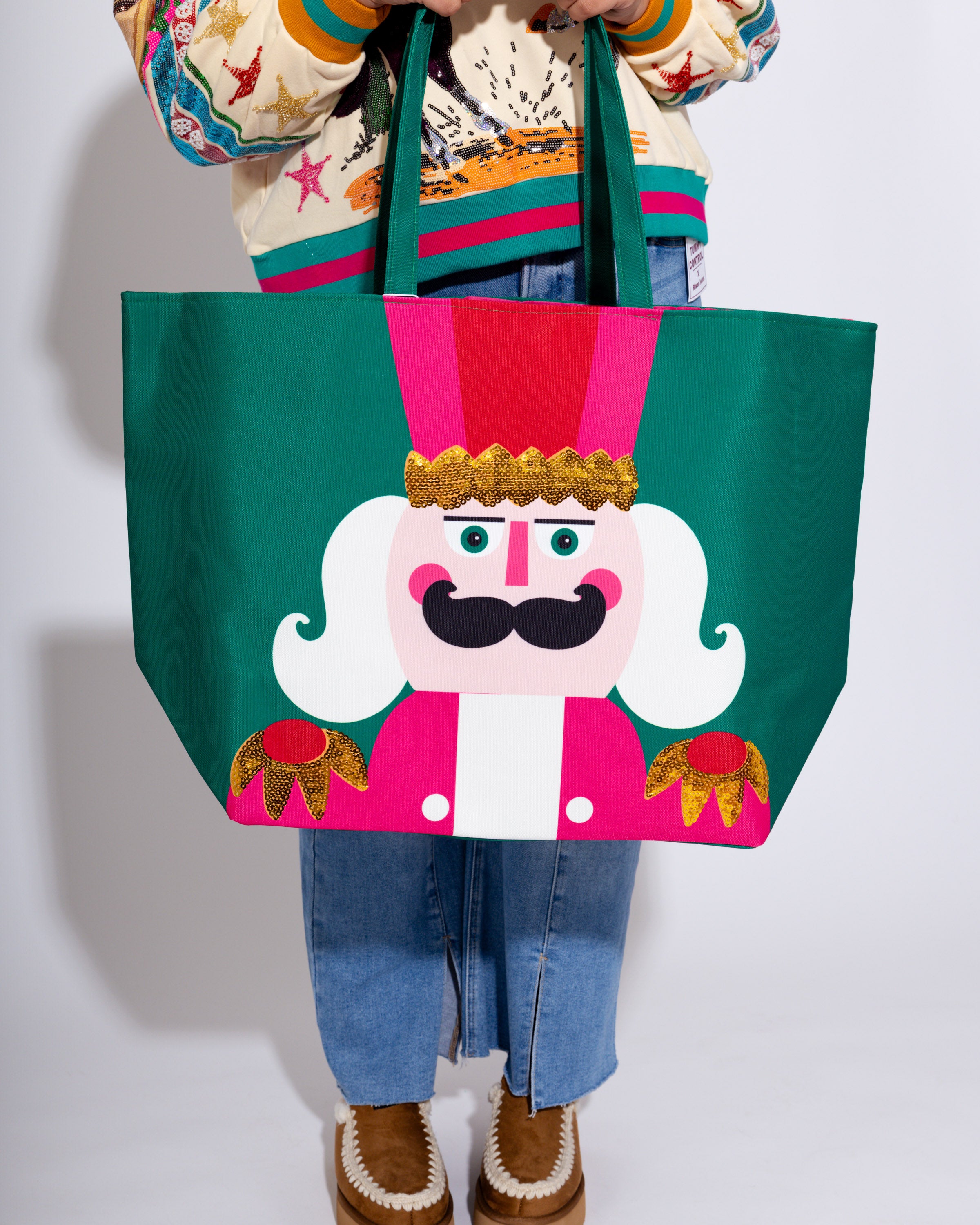 Nutcracker Tote in Green
